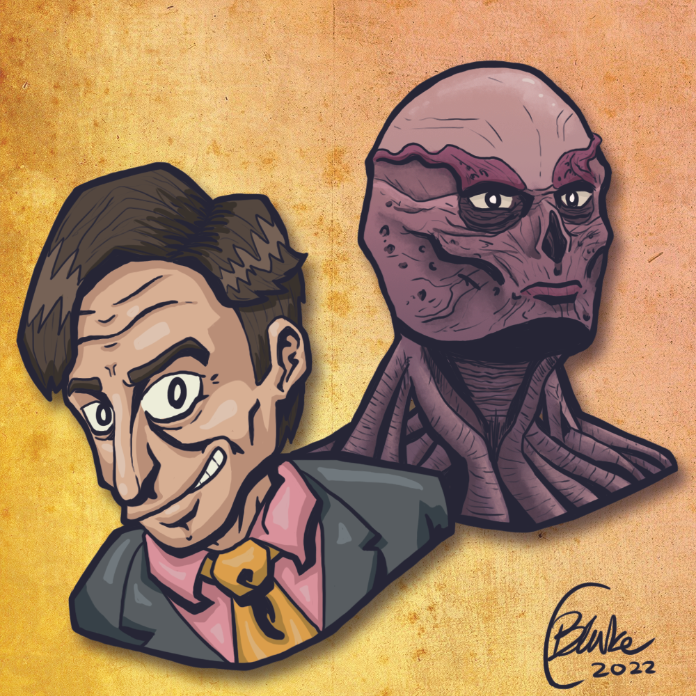 Better Call Saul x Stranger Things Fanart