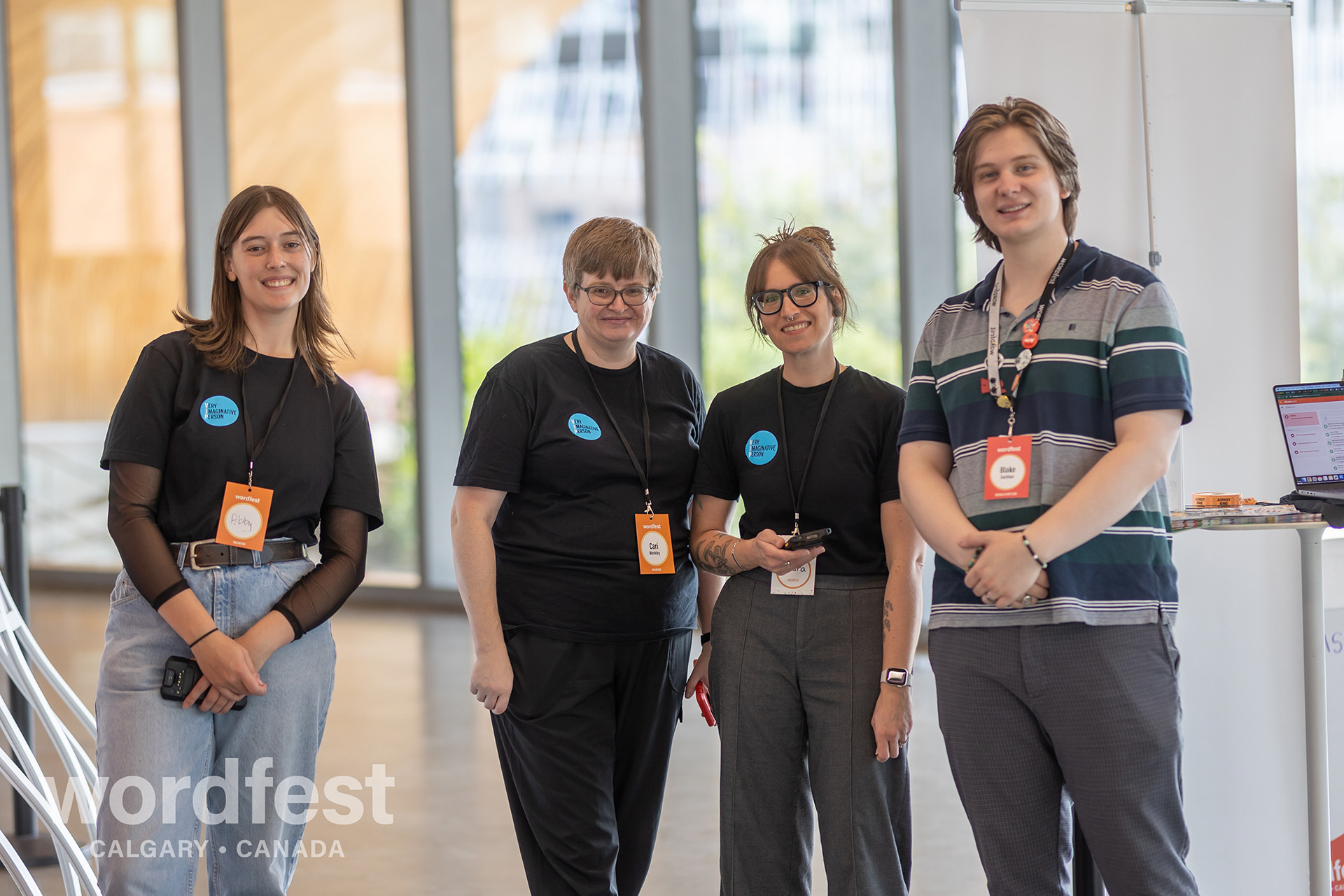 Volunteer Name Badges & T-Shirts