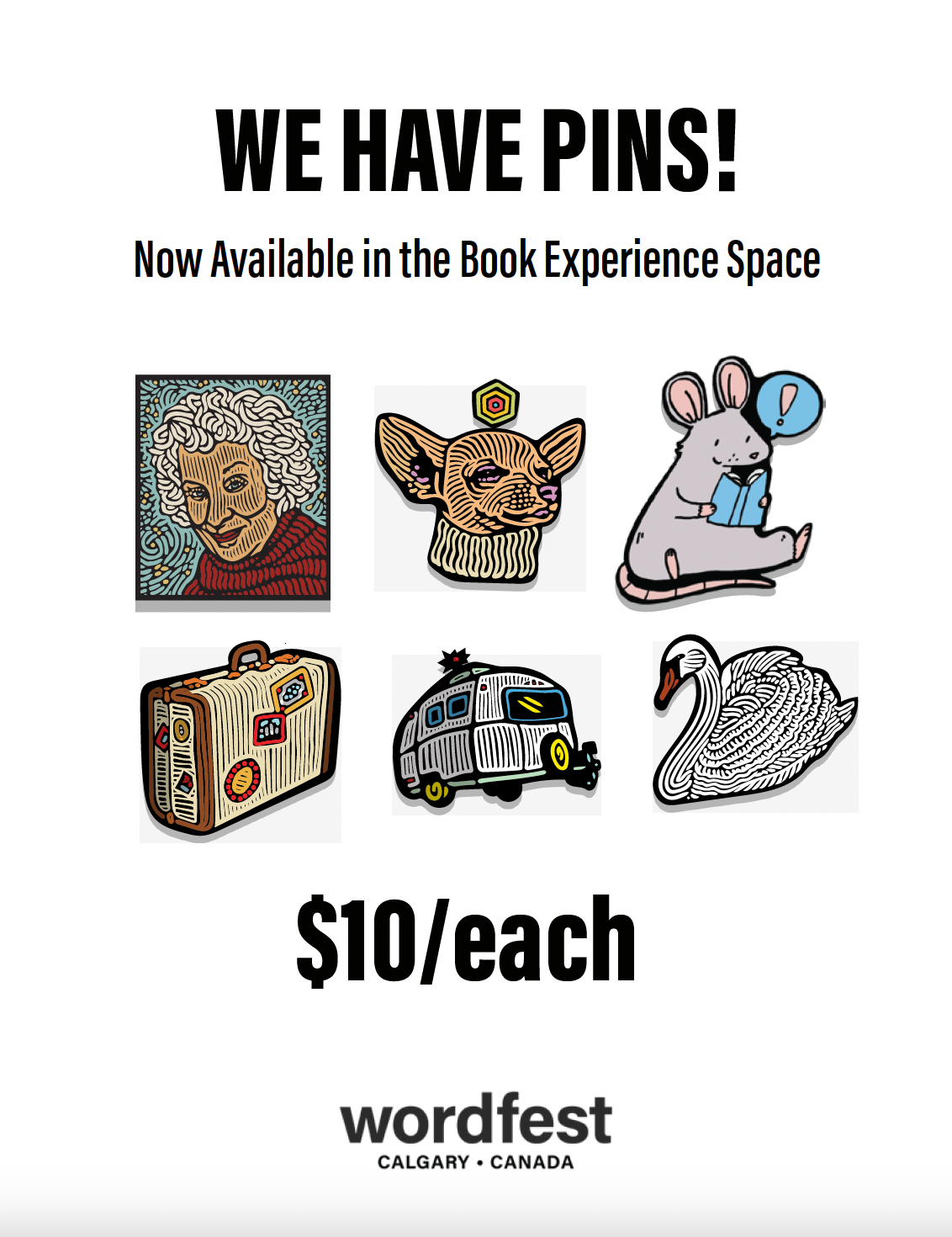 Packaging Design - Artist Pins