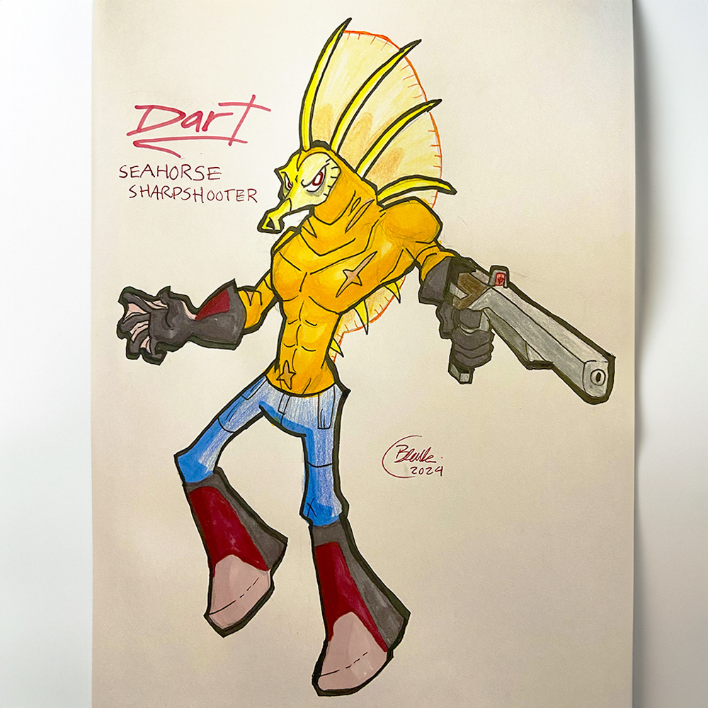 Dart (Character Design Adopt Illustration)