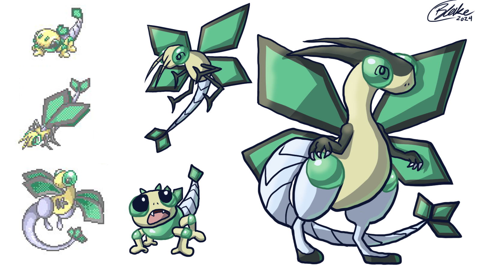Beta Flygon Fanart (Pokemon)
