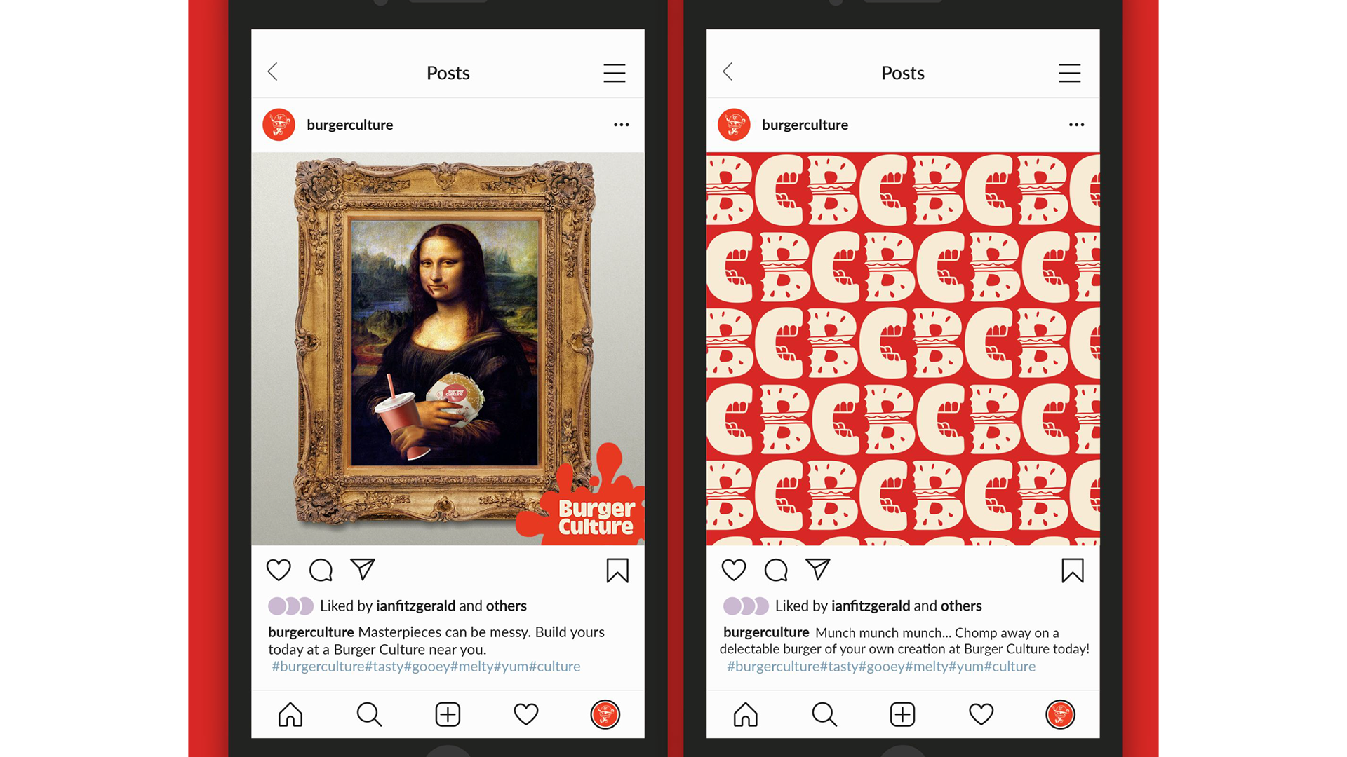 Burger Culture - Social Media Mockup