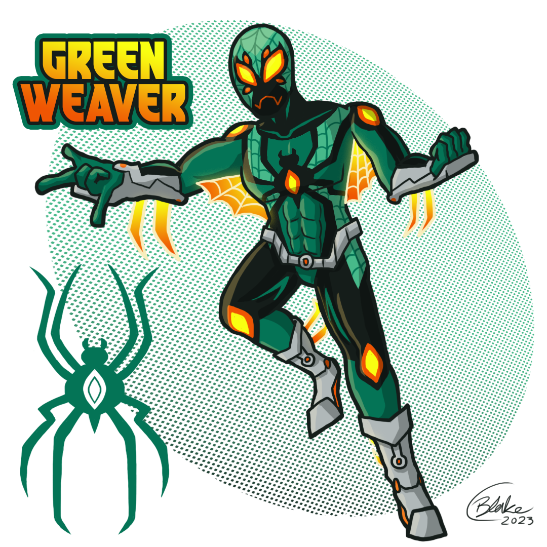 Spidersona Character Design