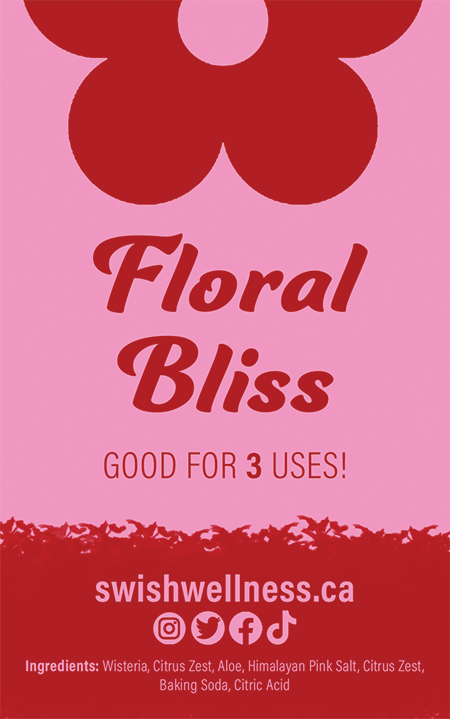 Floral Bliss Label