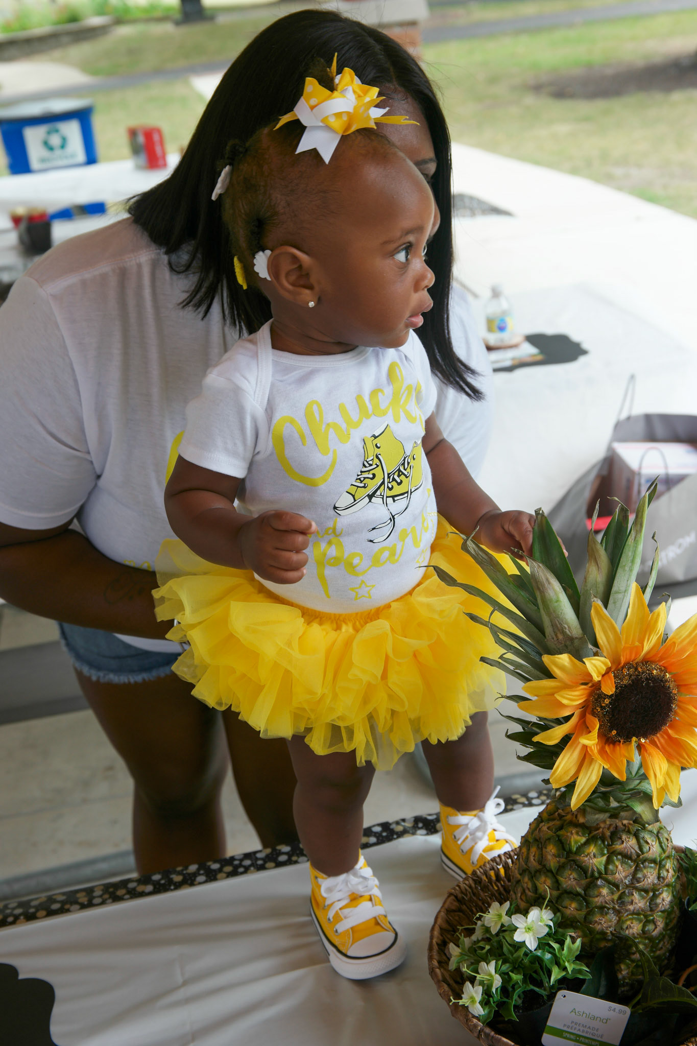 Zaya and her mommy