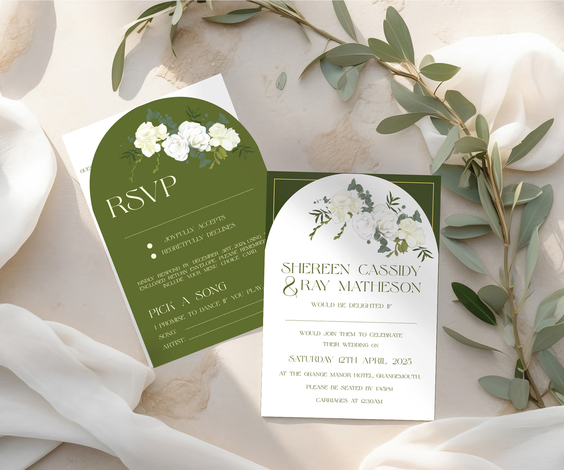 Invitation suite - Digital artwork