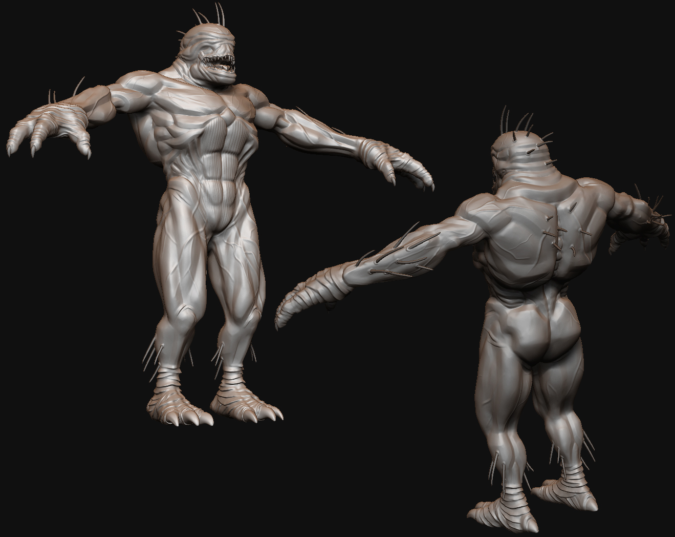 Rakghoul Z-sculpt
