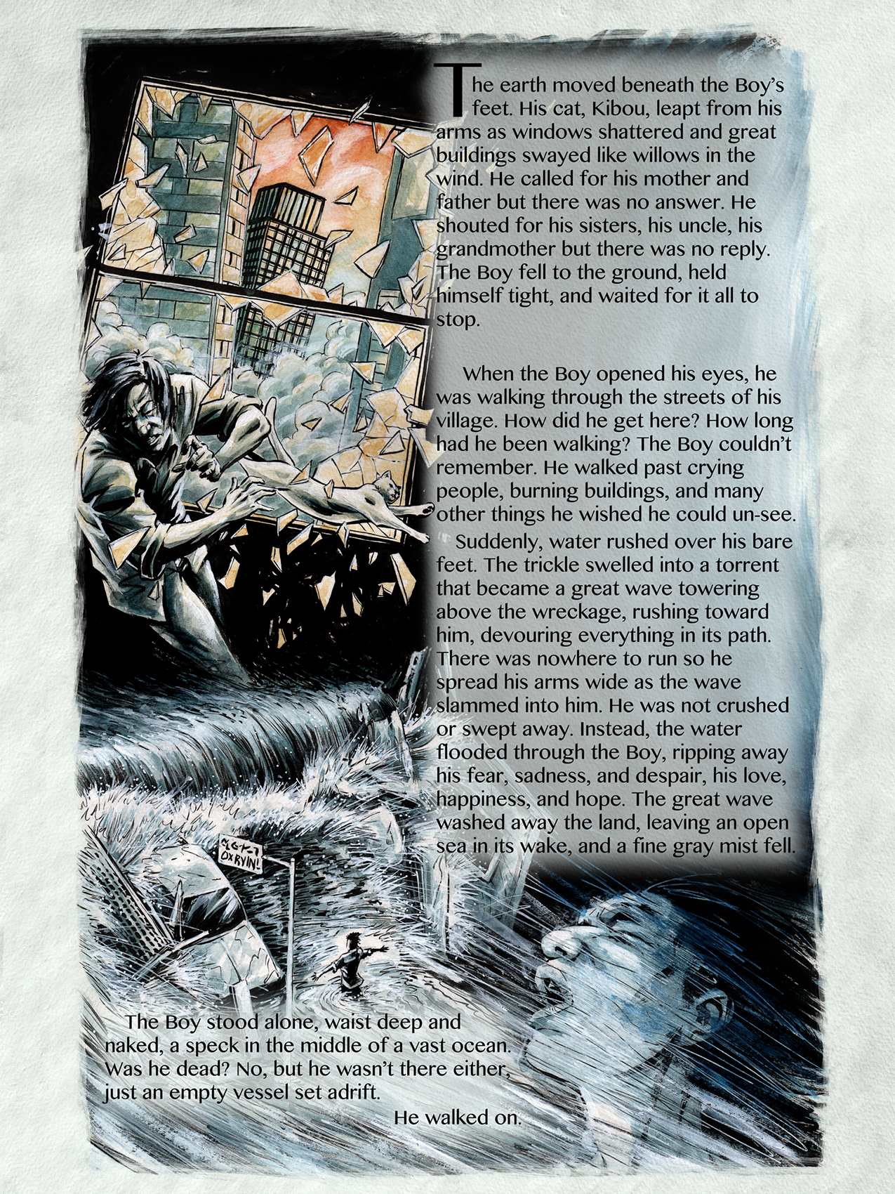 Fables for Japan, Book 1: Boy in the Water