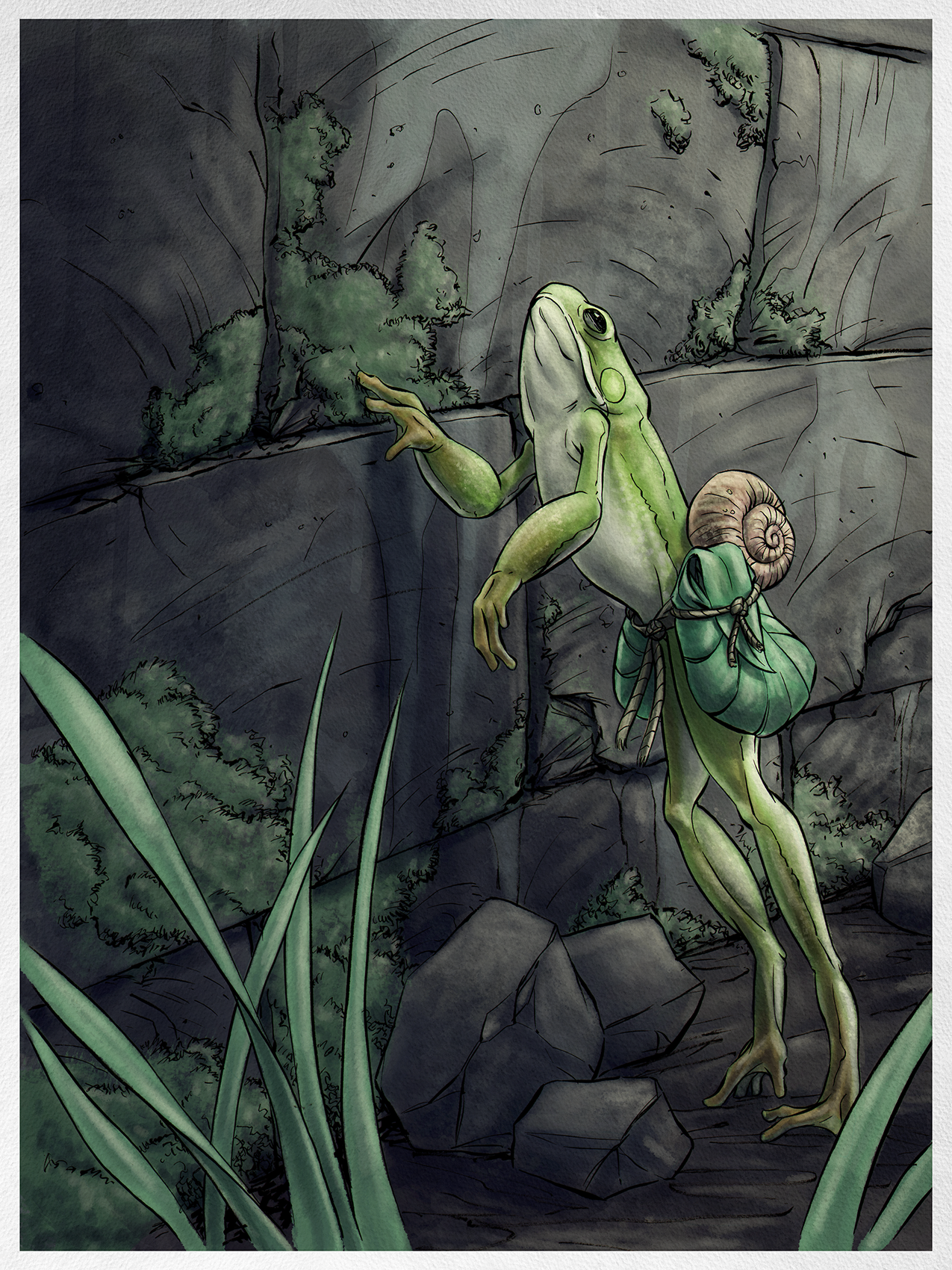 Fables for Japan, Book 2: Well Frogs