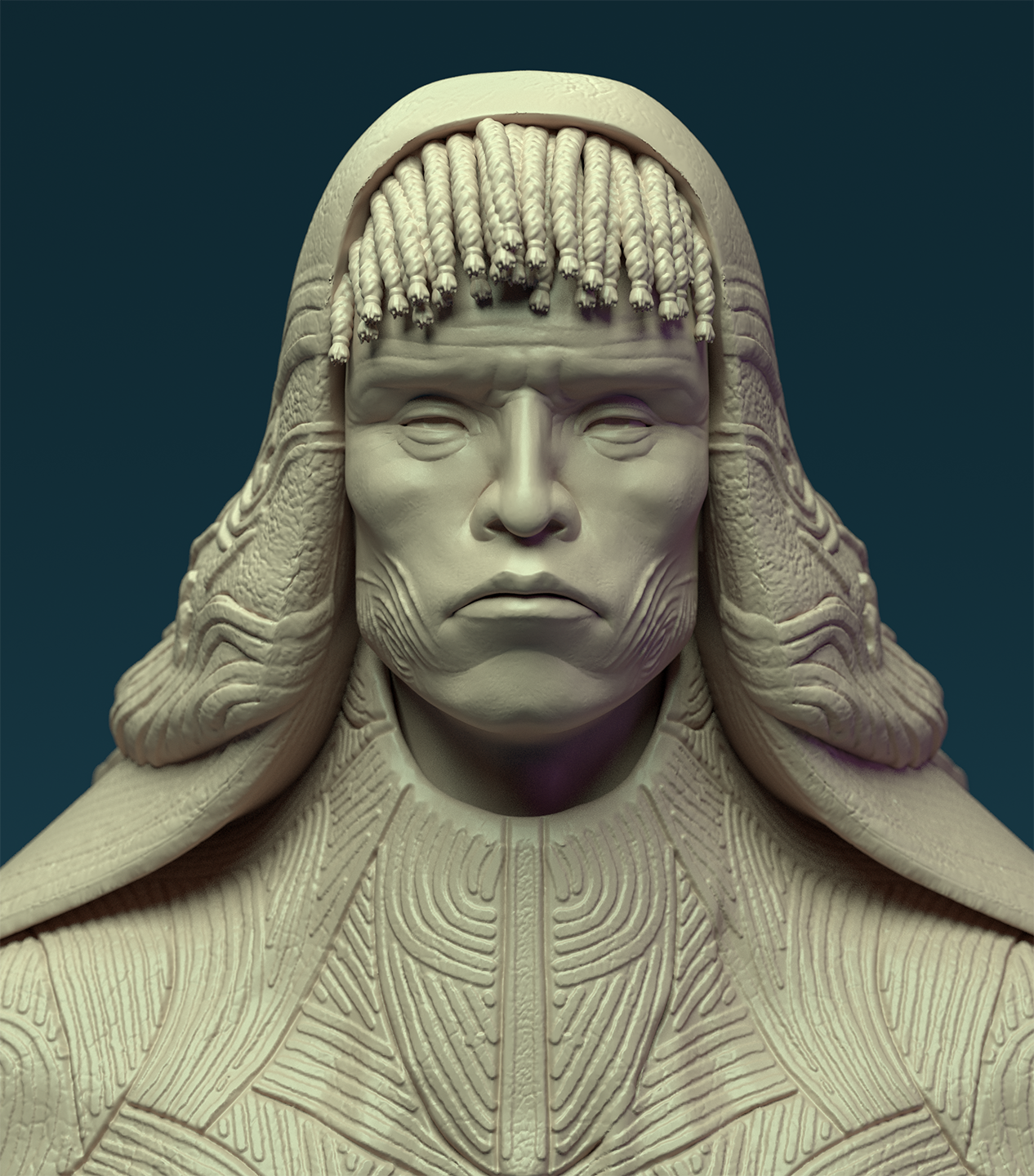 Stylized Head z-sketch