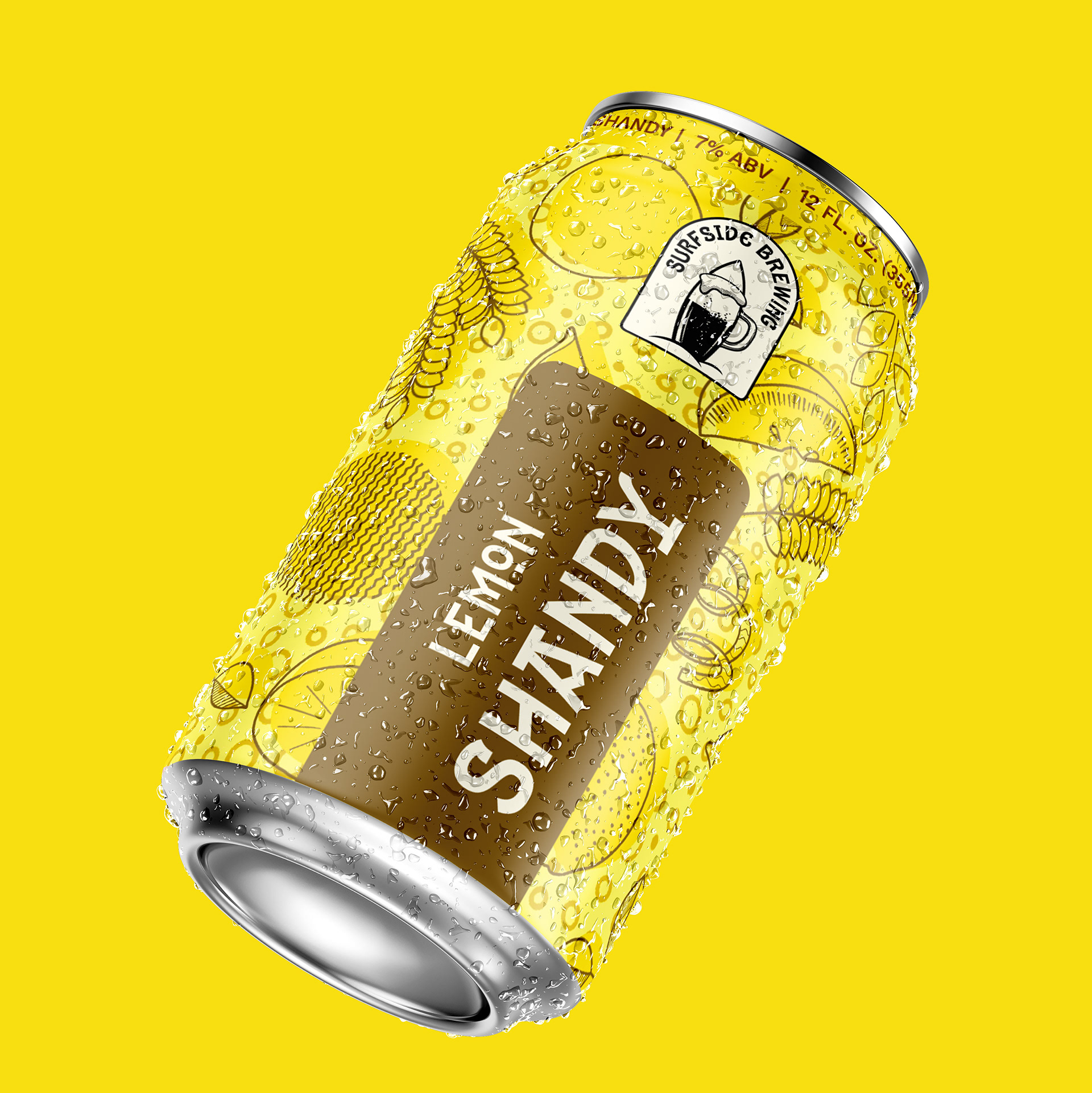 Lemon Shandy Can (Front)