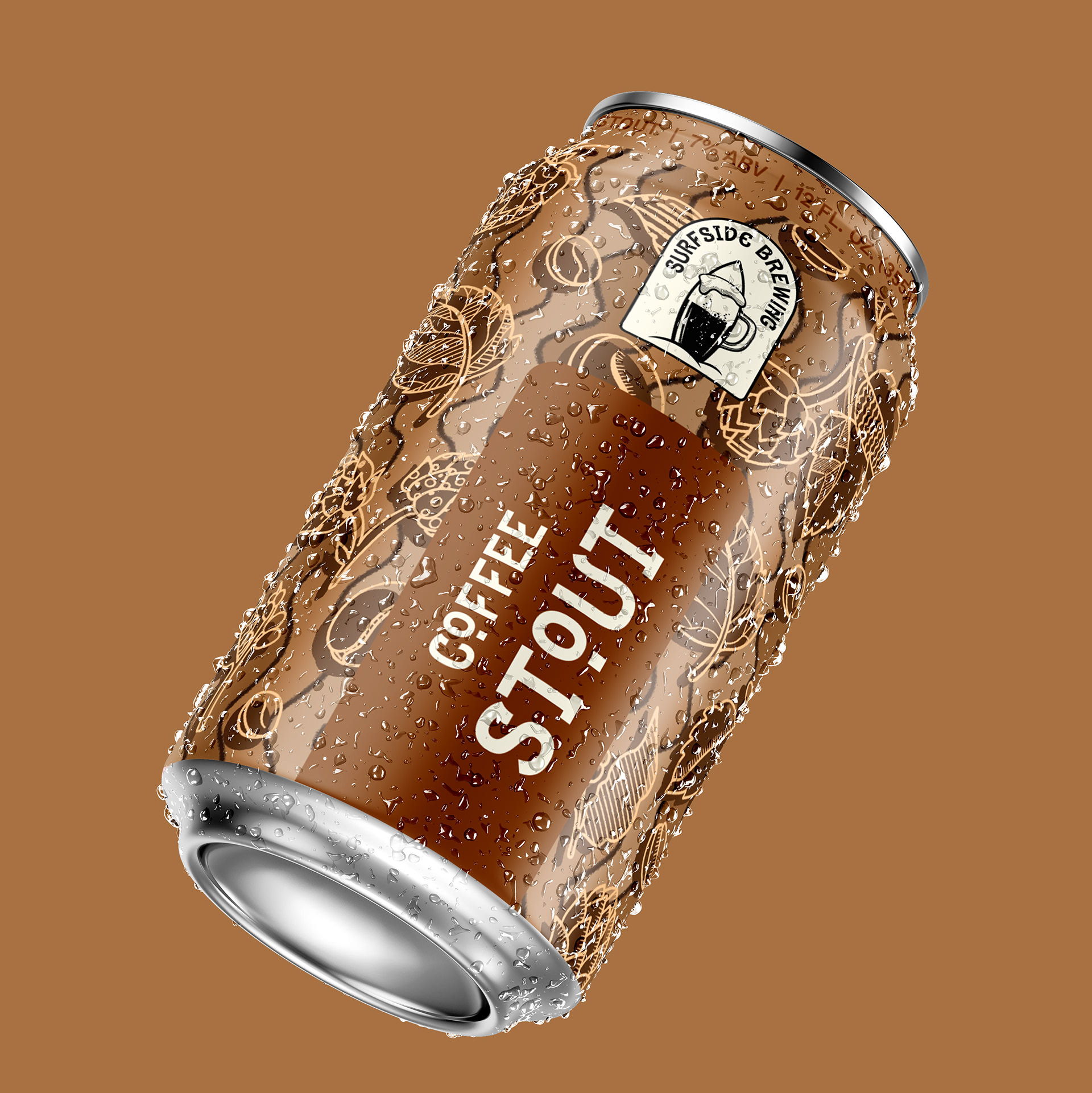 Coffee Stout Can (Front)