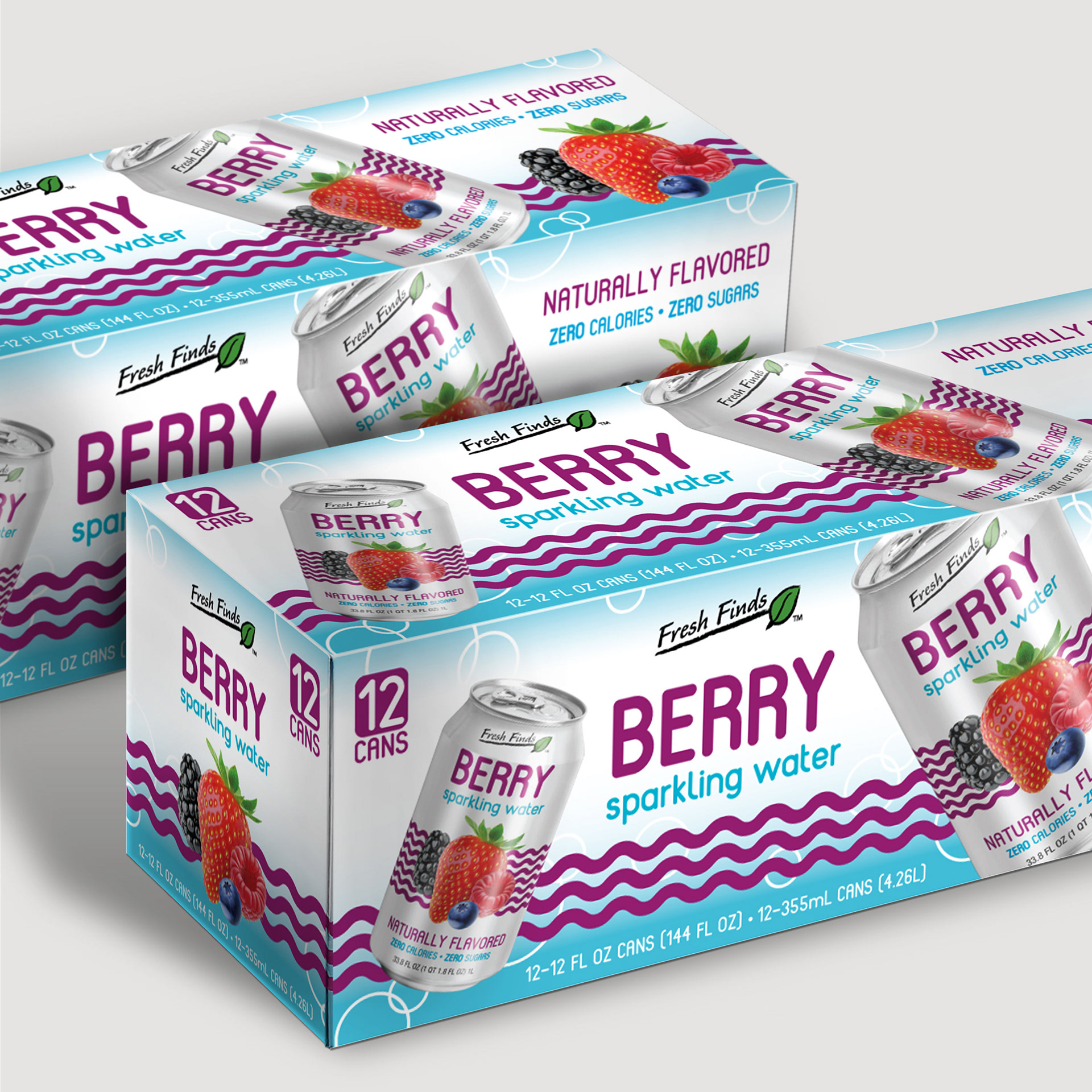 Packaging system across bottles, cans, and multipack formats