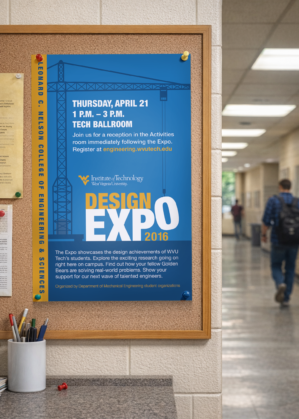 Promotional and student-facing design materials