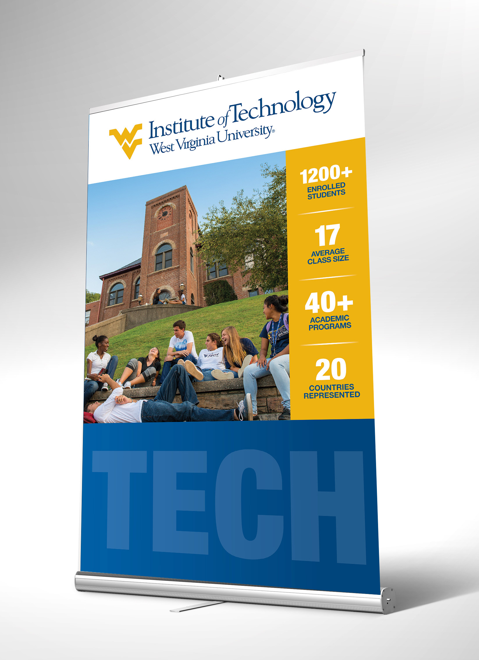 Promotional and student-facing design materials