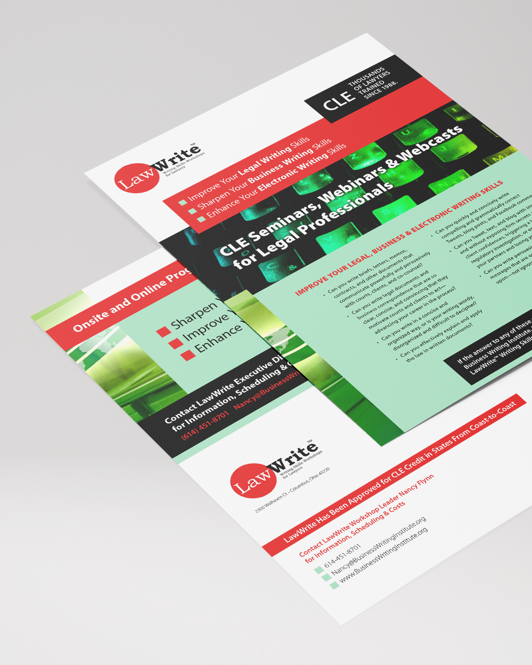 Print design solutions for professional and consulting clients