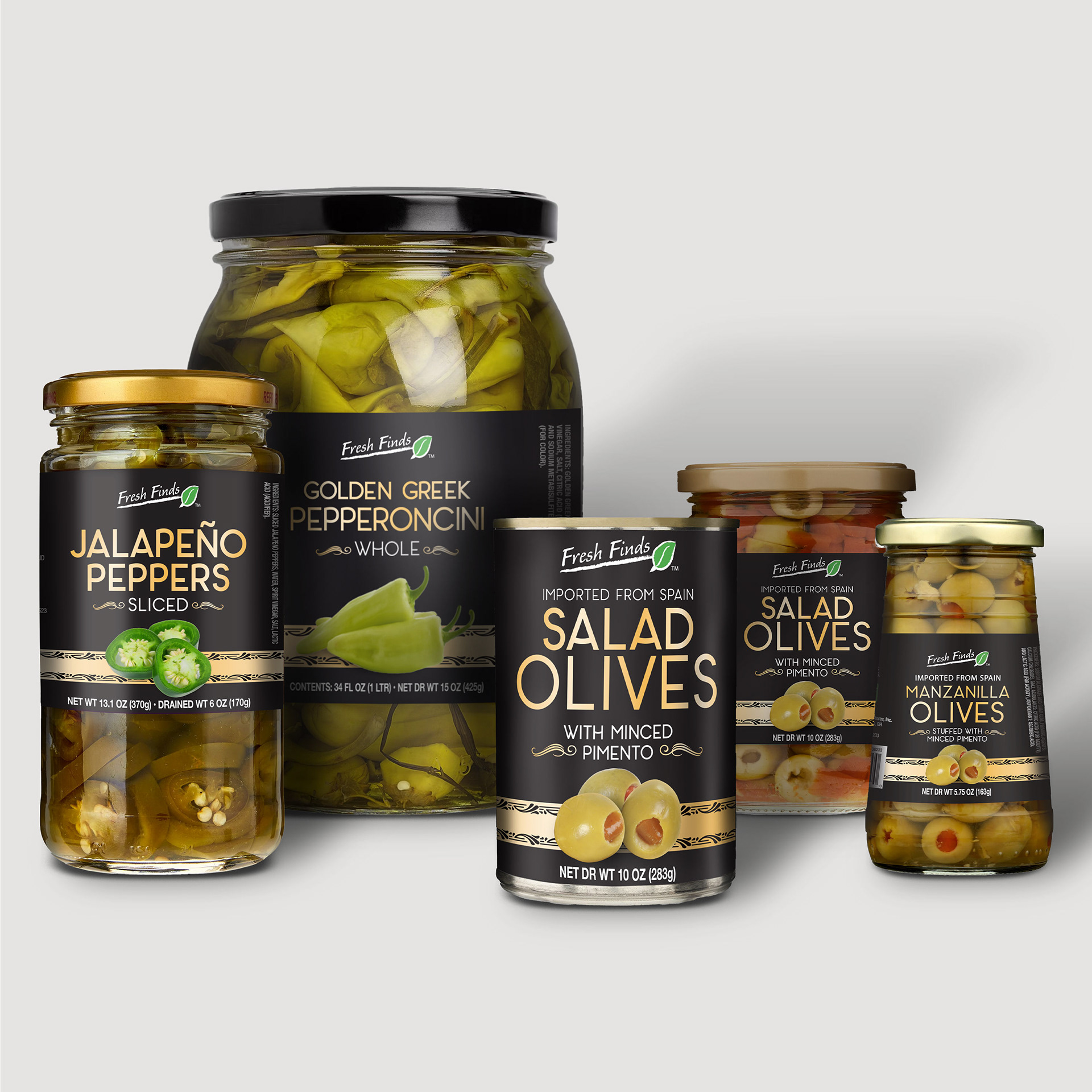 Private label pantry packaging — shelf-ready product line