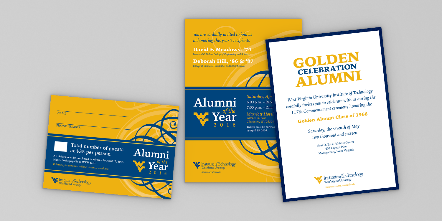 Promotional and student-facing design materials