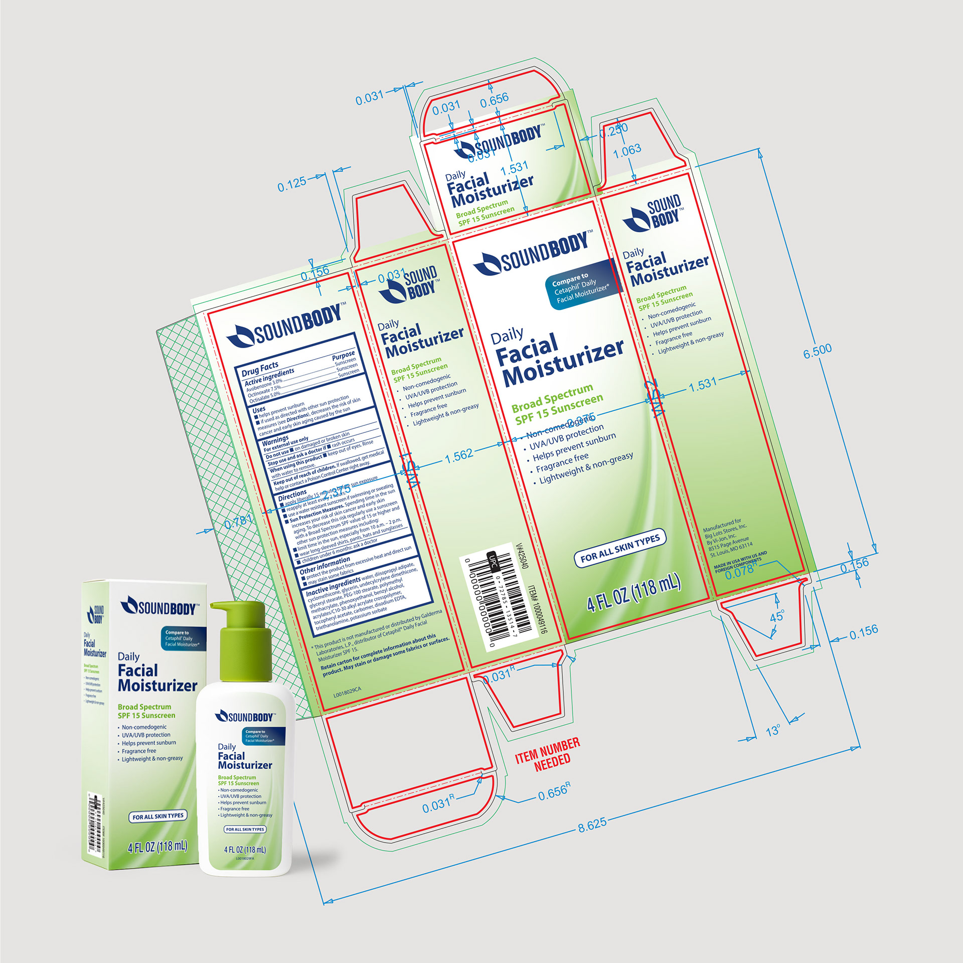 Packaging dielines and finished product execution