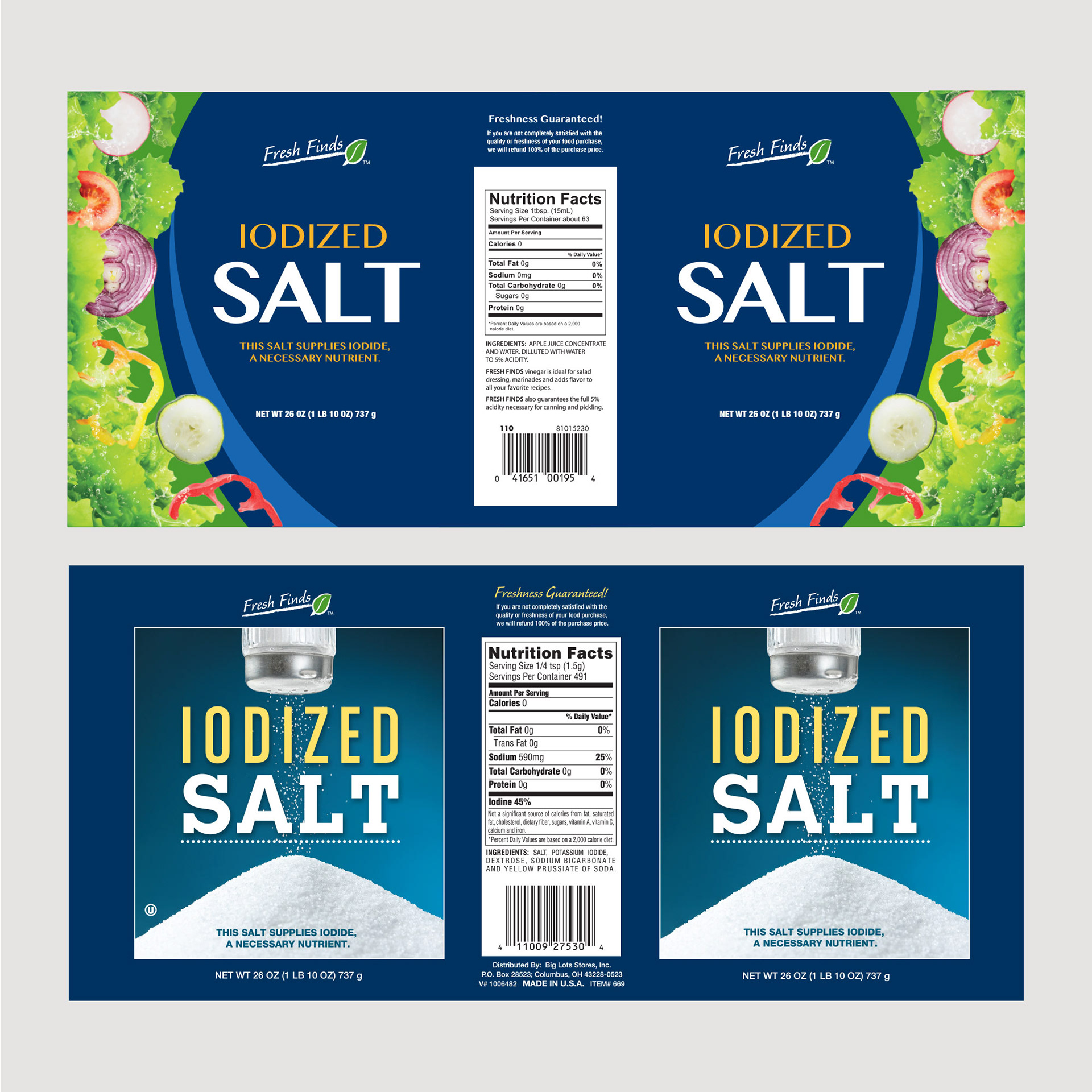 Label design concepts exploring multiple visual directions