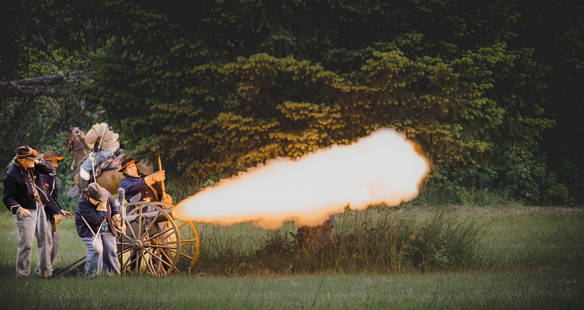 The cannon Margaret Louise owned by Bret Gilland