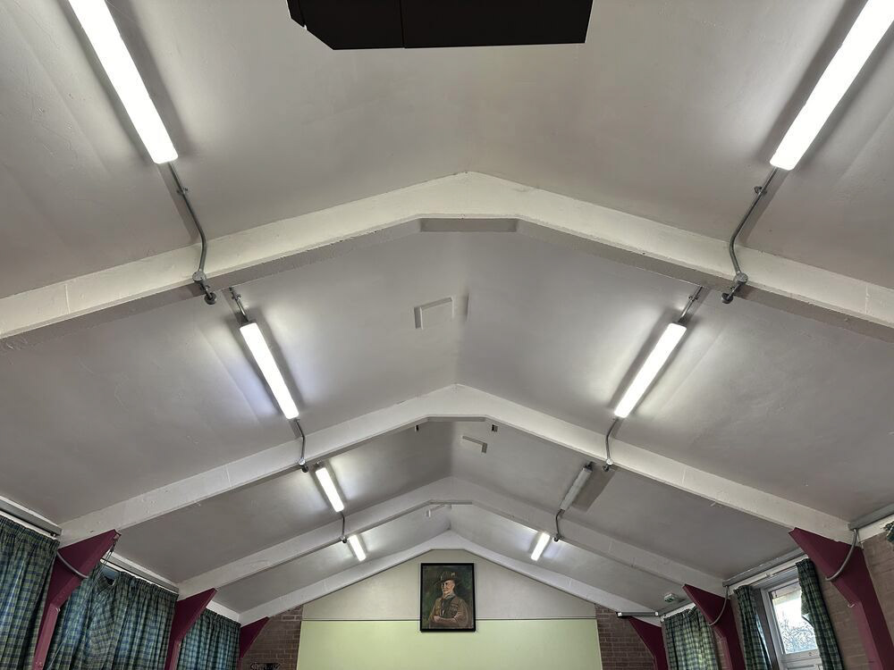 Lighting installed