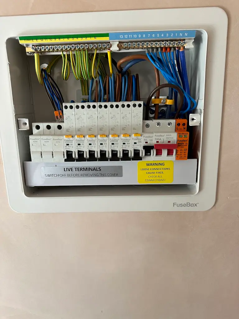 Fuse board installation
