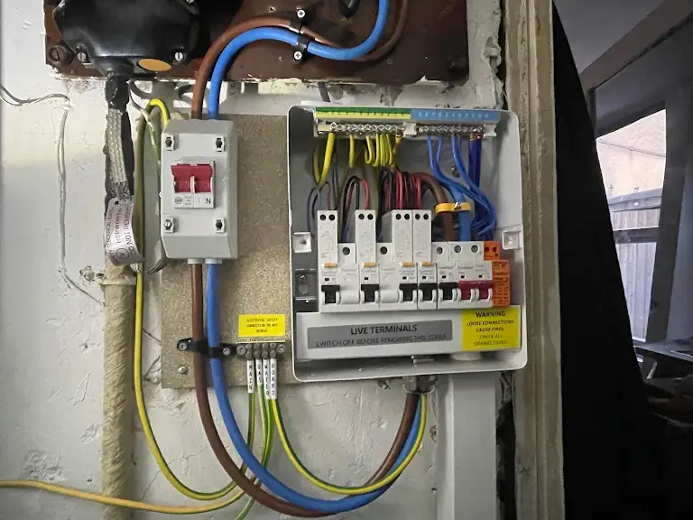 Fuse board installation
