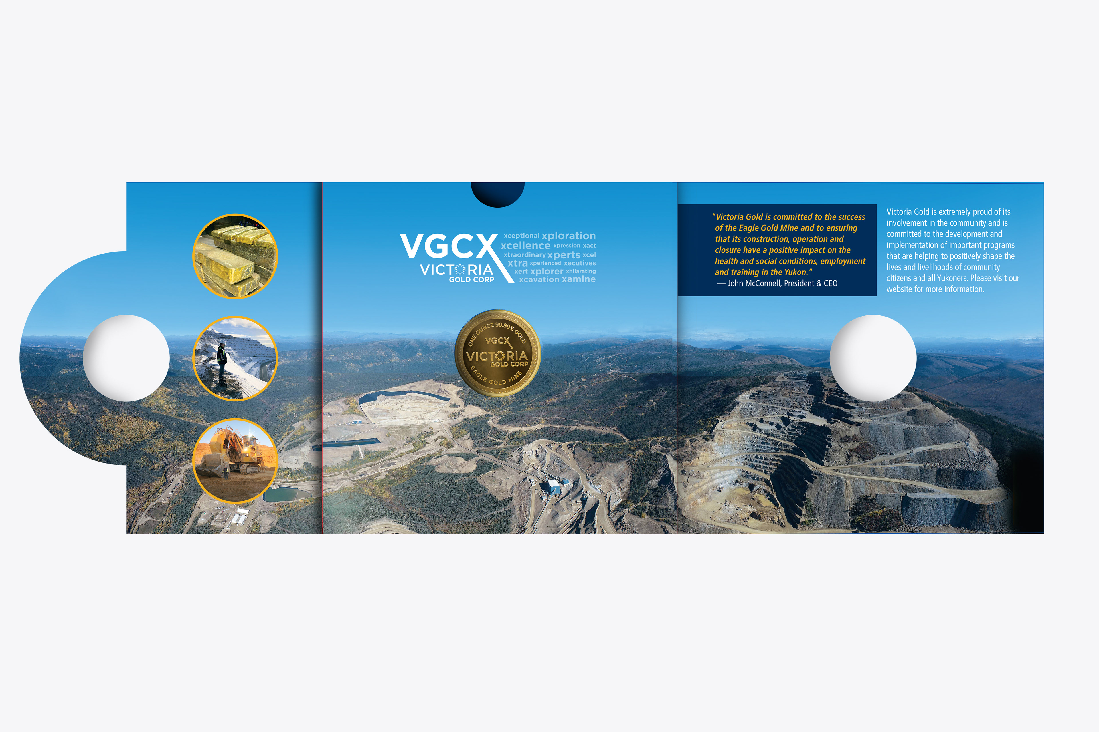 Inside of Coin packaging