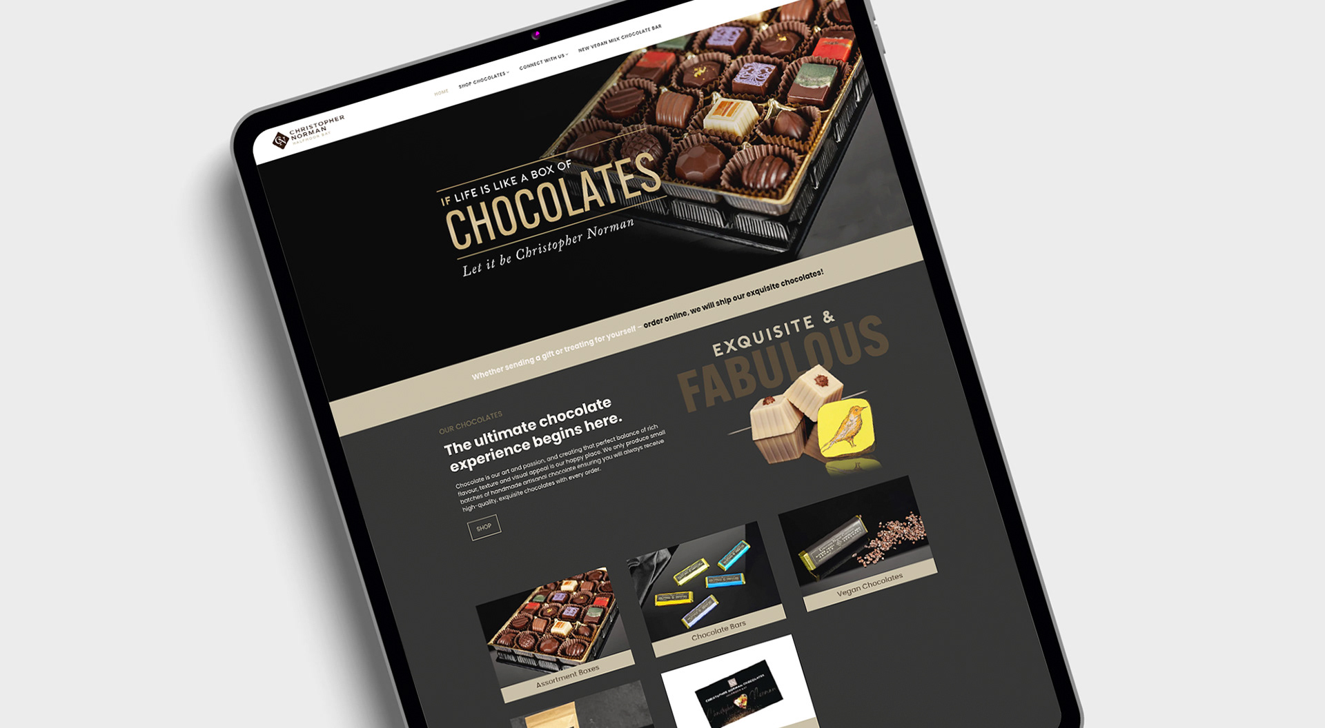 Website design