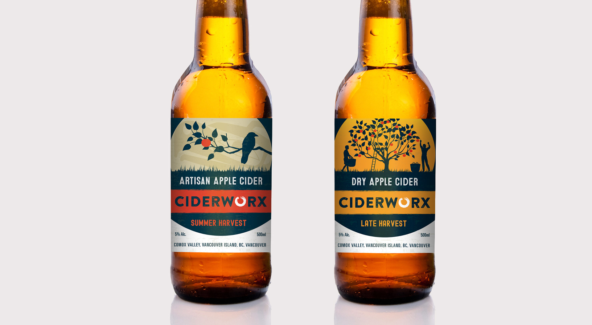 Ciderworx label concept