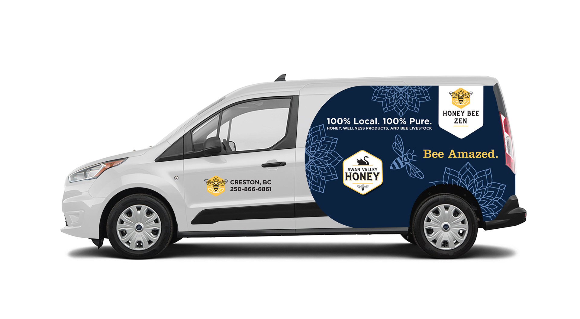 Honey Bee Zen van graphics