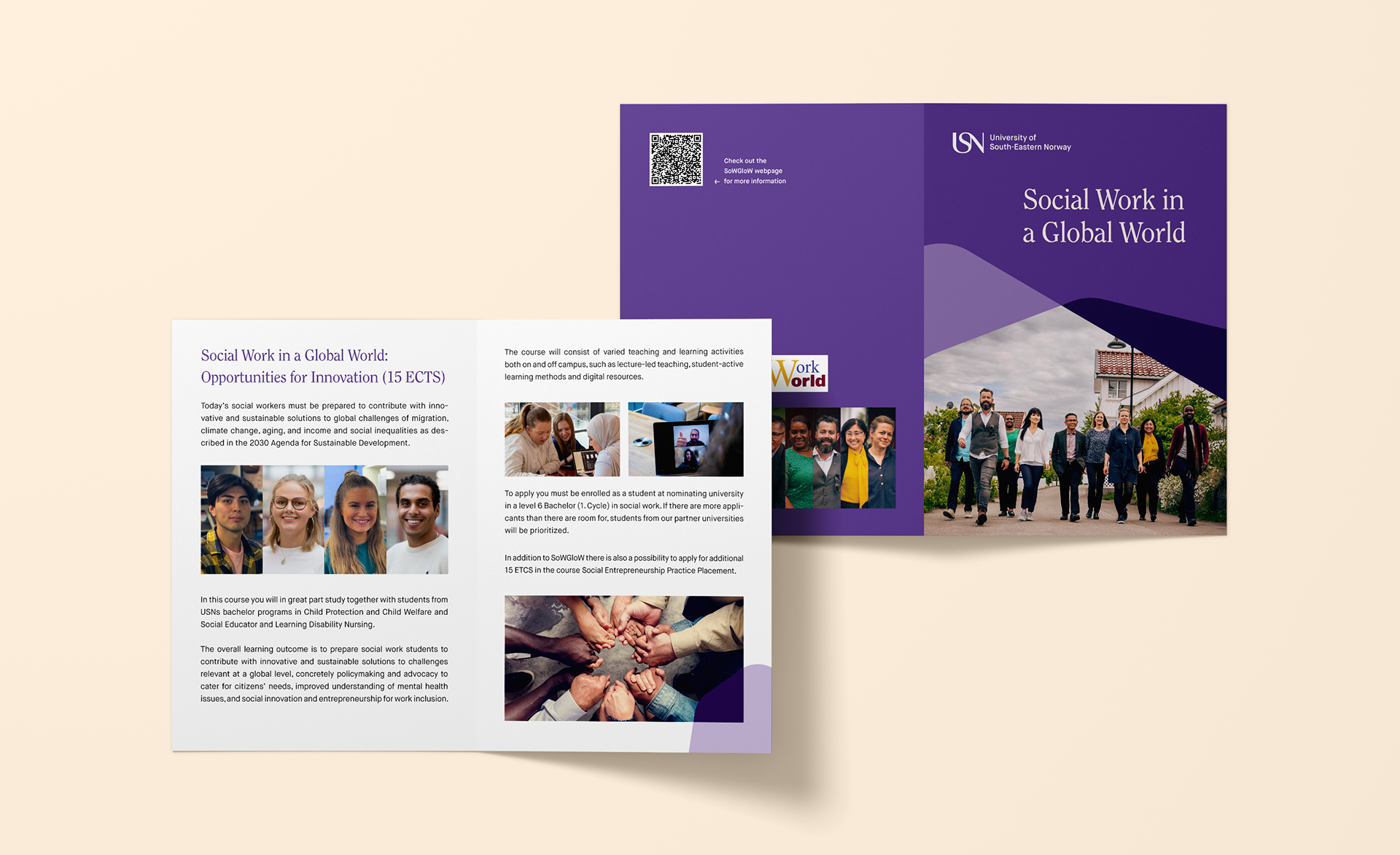 Brosjyre: Social Work in a Global World