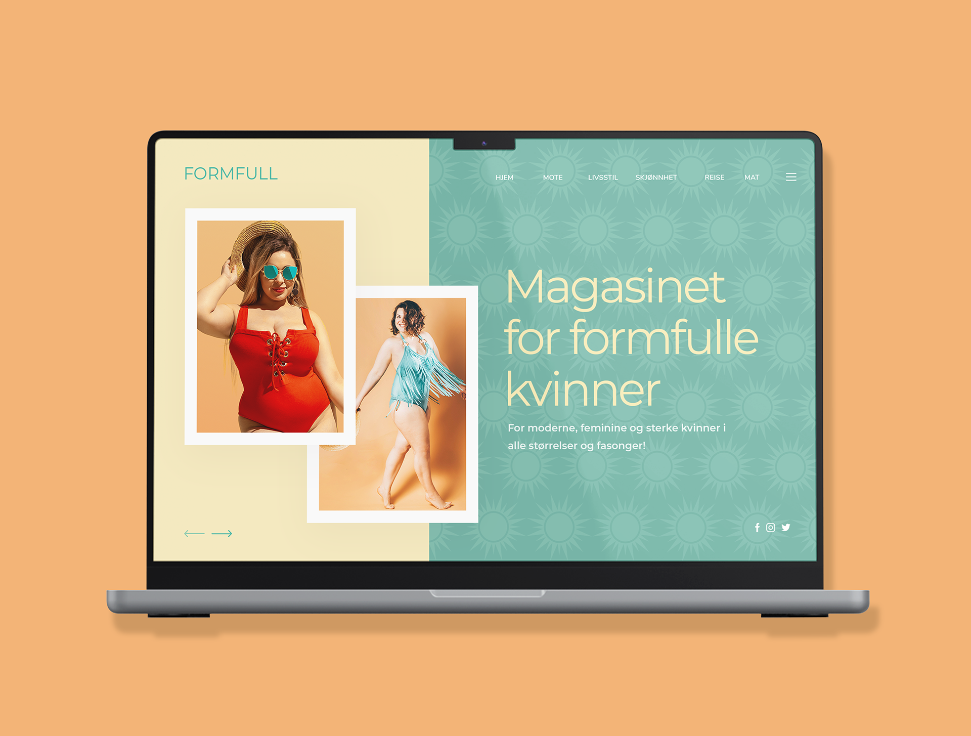 Formfull – nettside (landingsside)