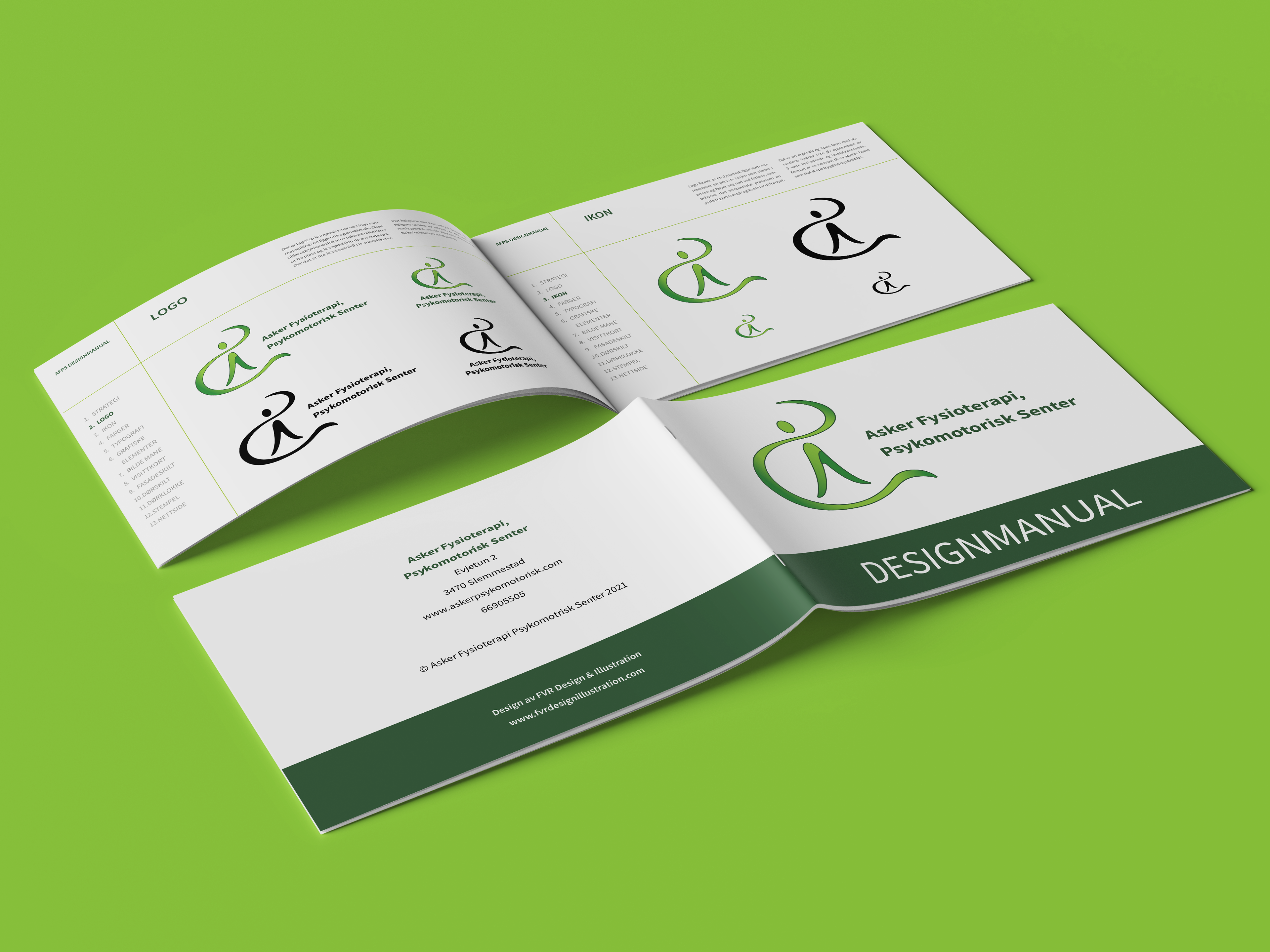 Designmanual: Logo, ikon og omslag