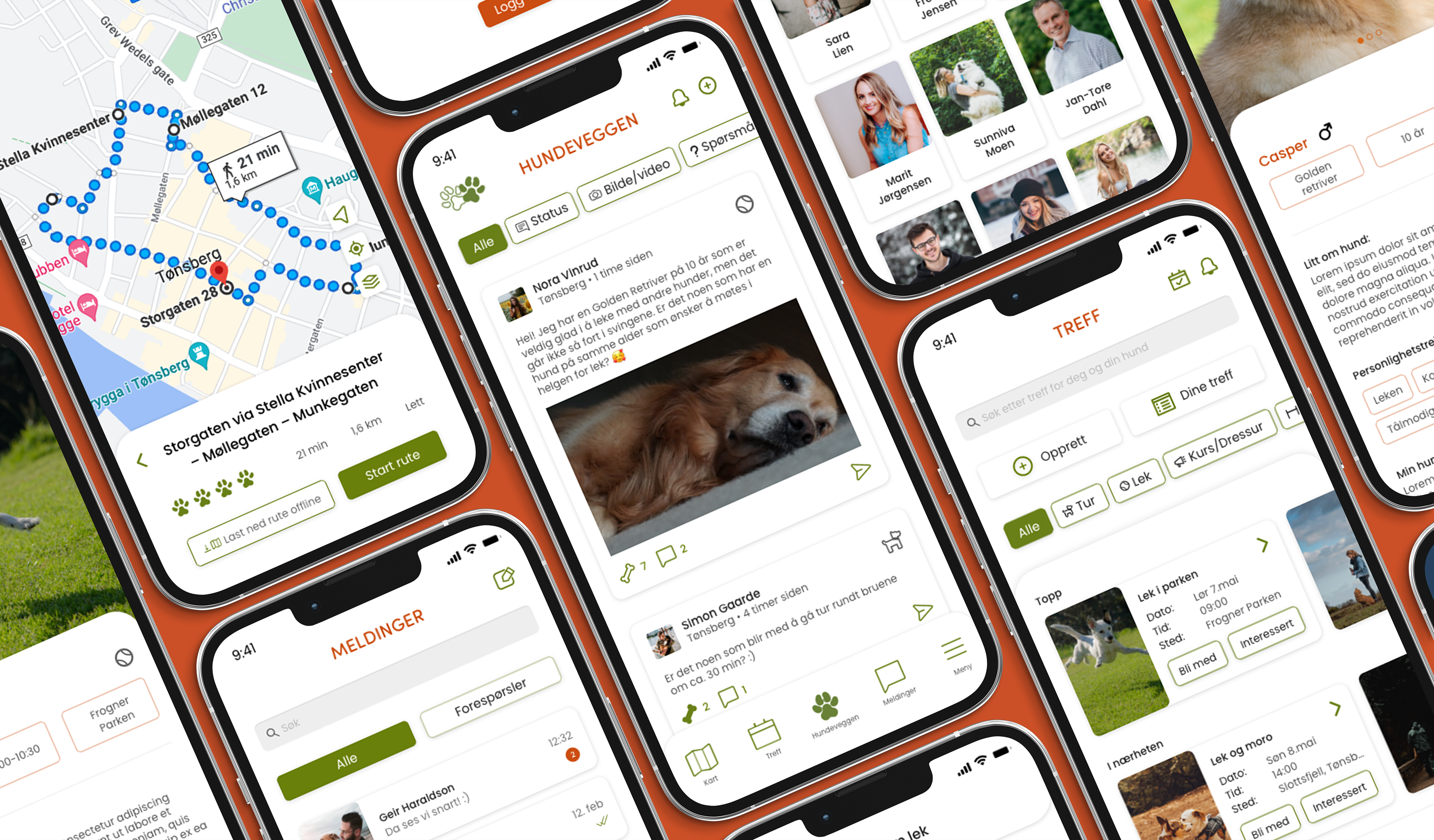 Labbetreff: applikasjons muligheter satt i dynamisk komposisjon