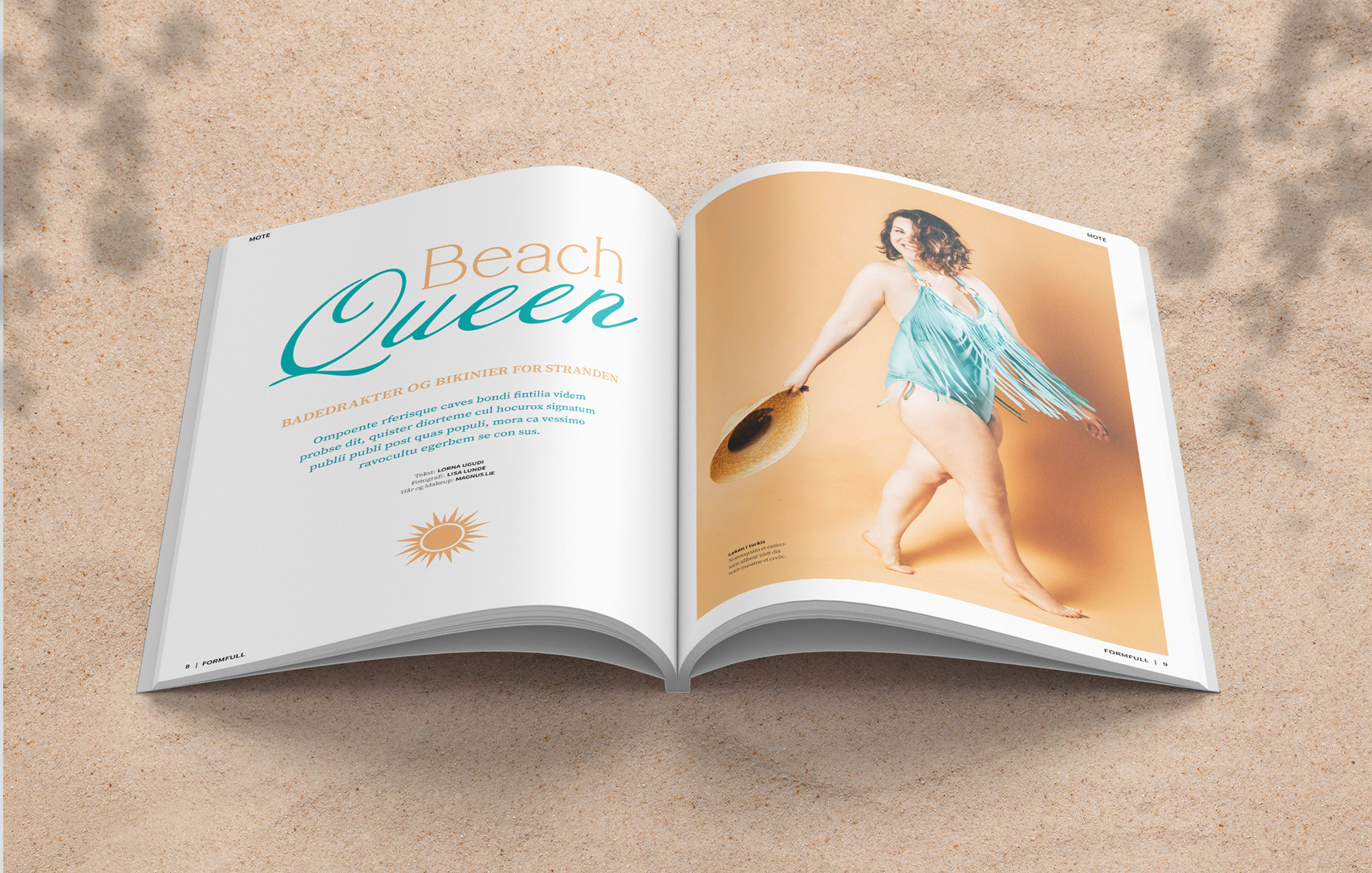Bildeserie Beach Queen: forside