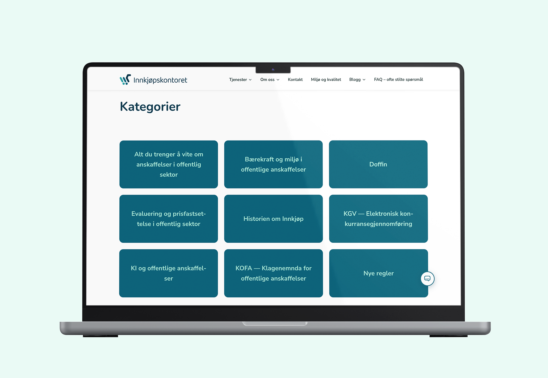  Navigasjon: Blogg kategorier
