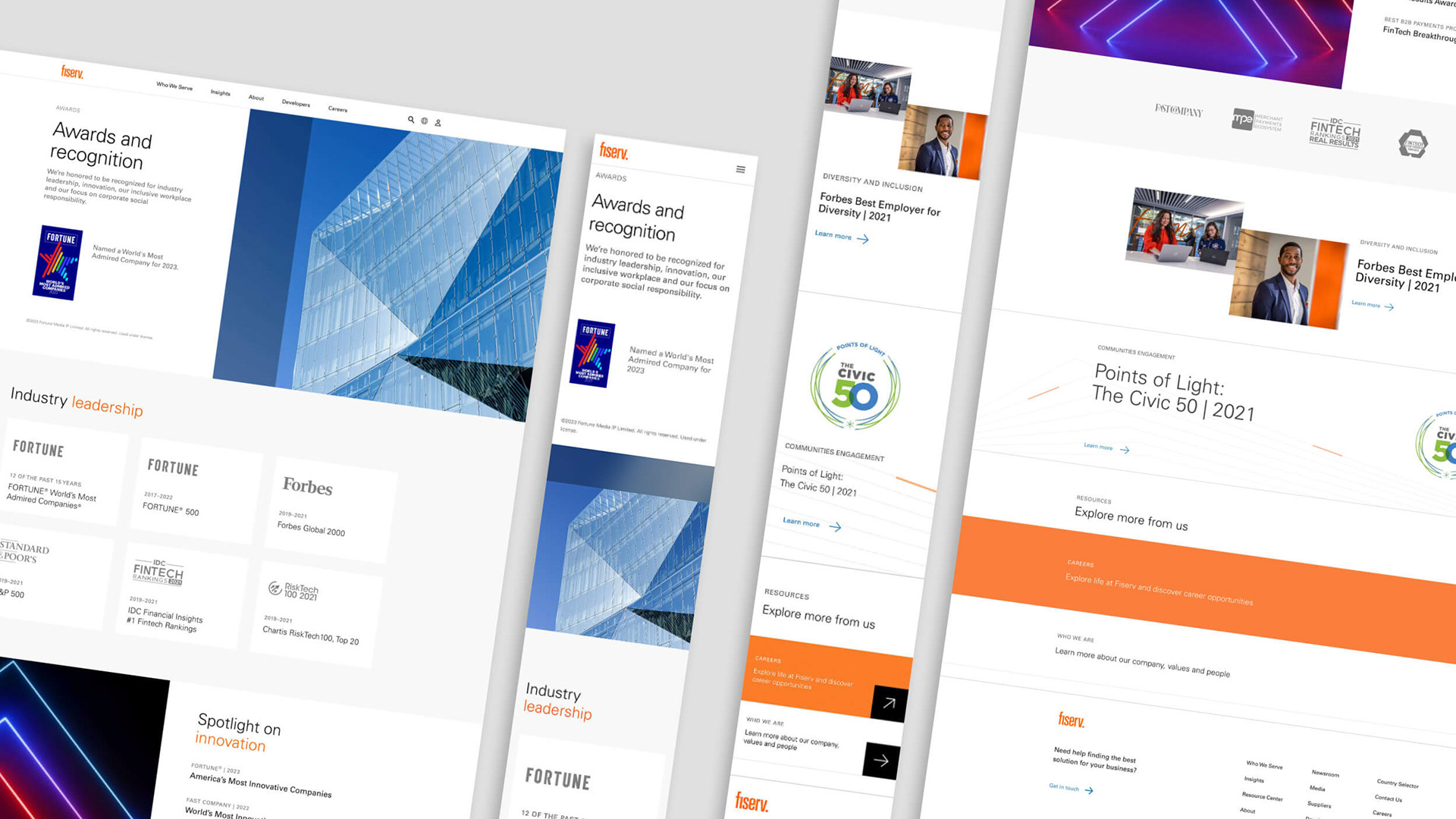 Enterprise page