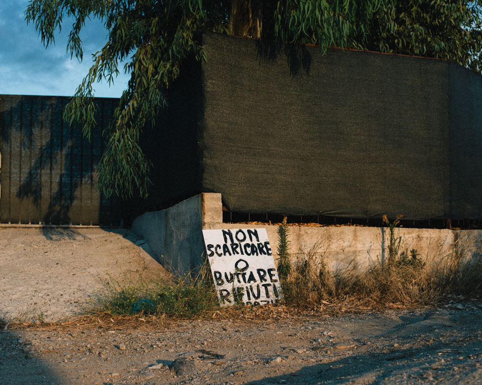 “Don't dump or throw away waste"