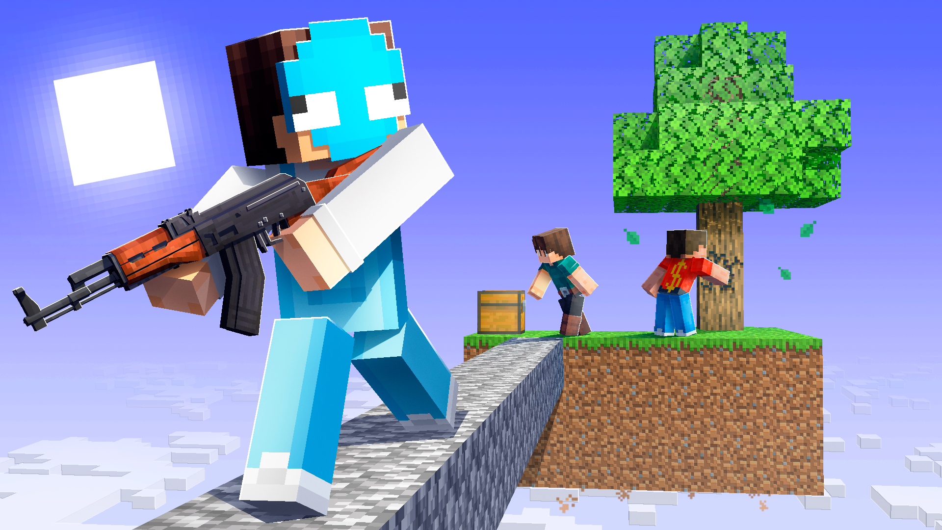Thumbnail for Wisp Skyblock video