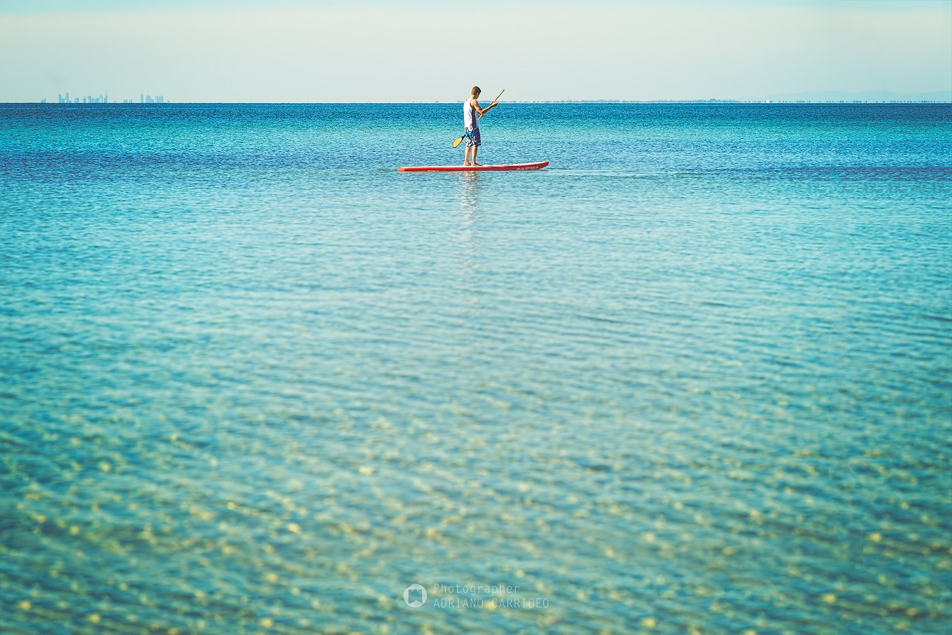 Flat paddle