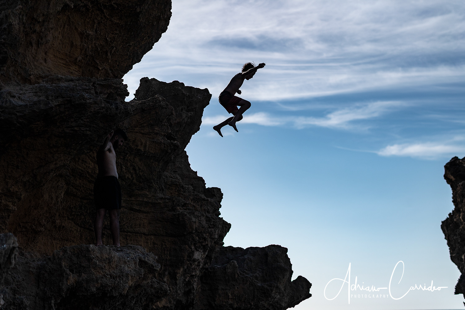 Cliff jump