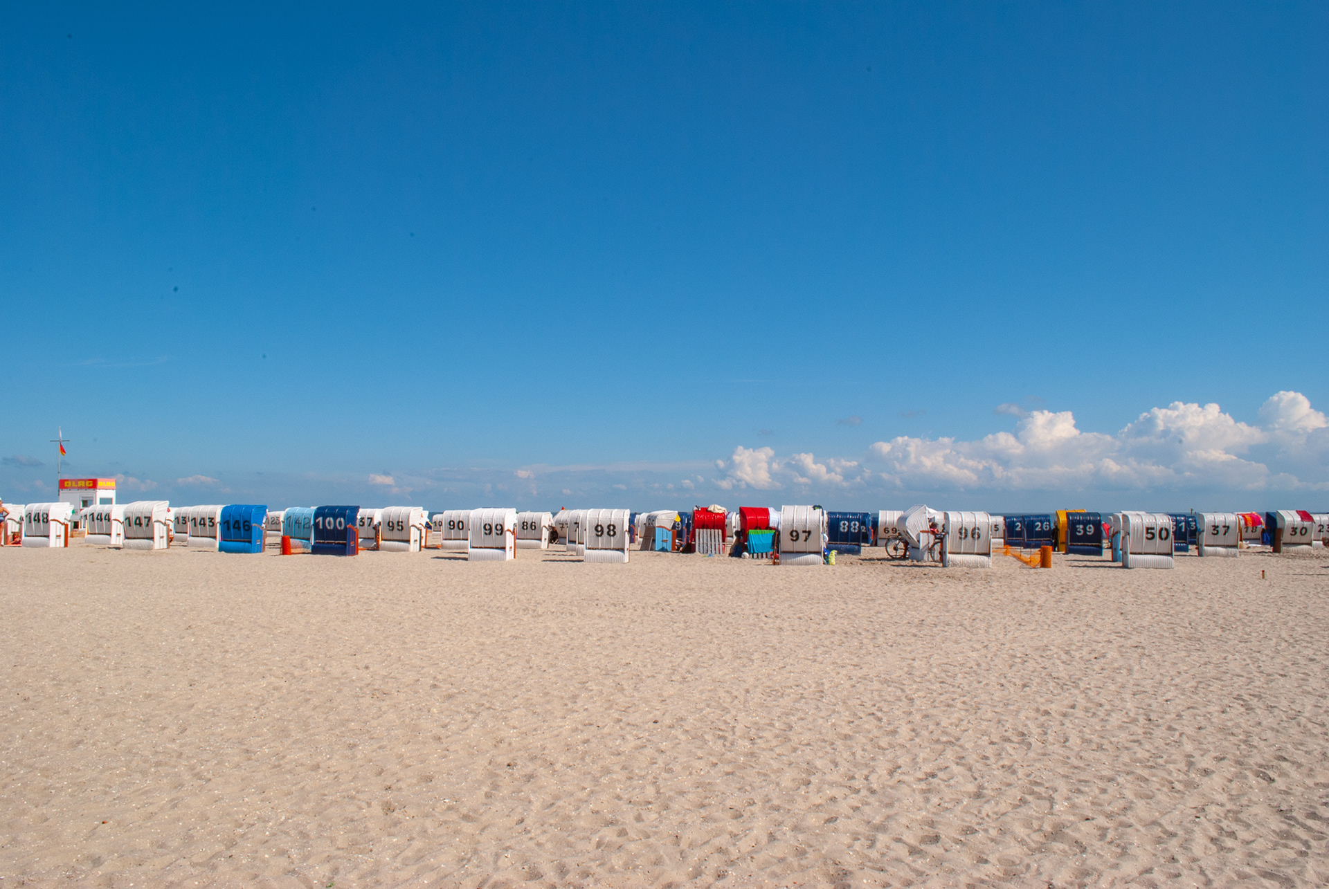 Strand am Watteknkuste vlakbij Wilhelmshaven
