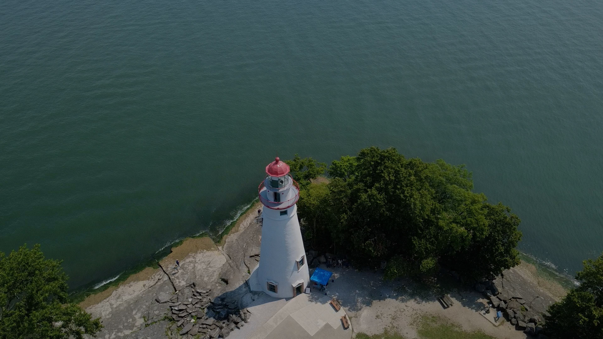 Aerial View of the Marblehead Lighthouse. Source: DJI Sky Cheezer/ Sky Cheezer Studios DBA Say Cheeze Inc. (C) 2026 All Rights Resvered.