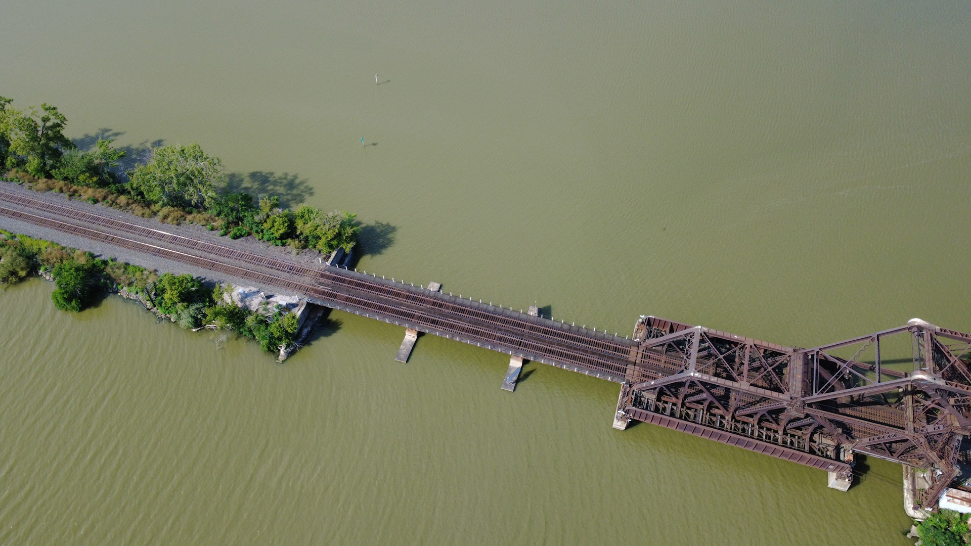 Norfolk Southern Rail Draw Bridge