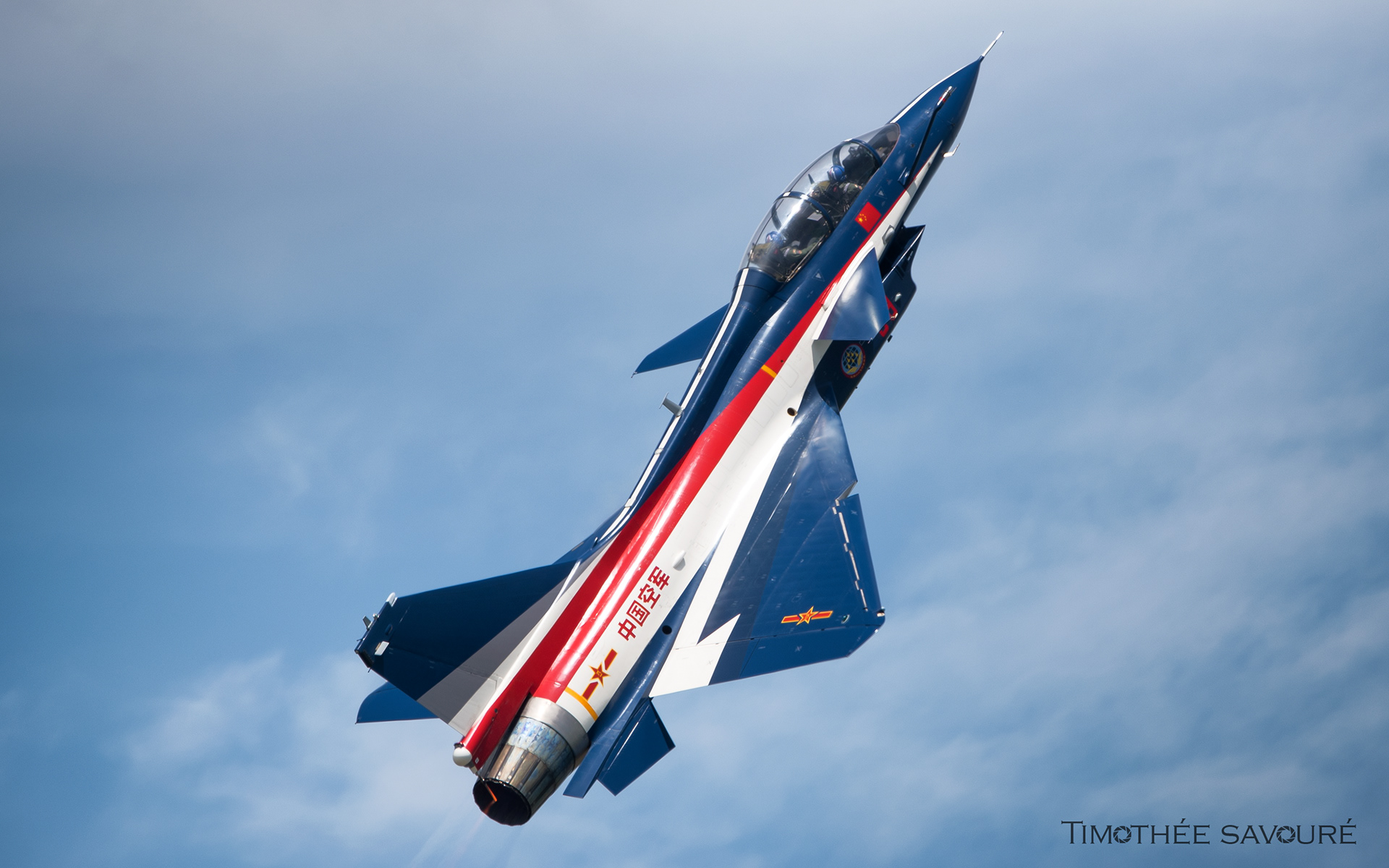 People's Liberation Army Air Force (PLAAF) Chengdu J-10S - August 1st Demonstration Team