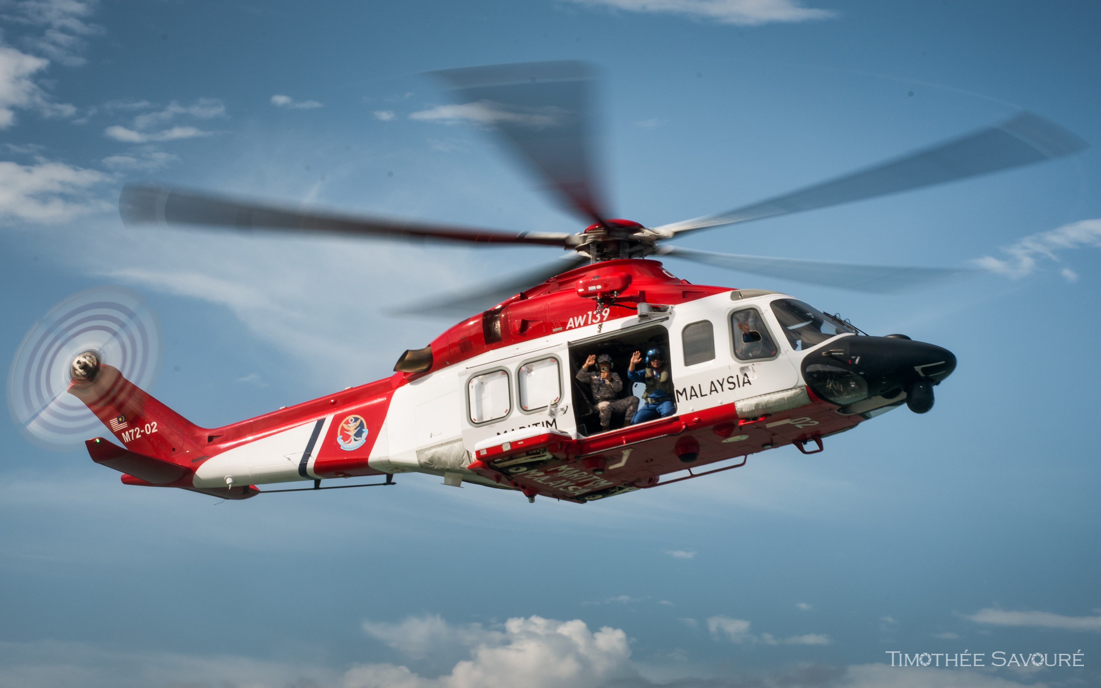 Maritim Malaysia (Malaysian Coast Guards) Agusta AW139 | M72-02