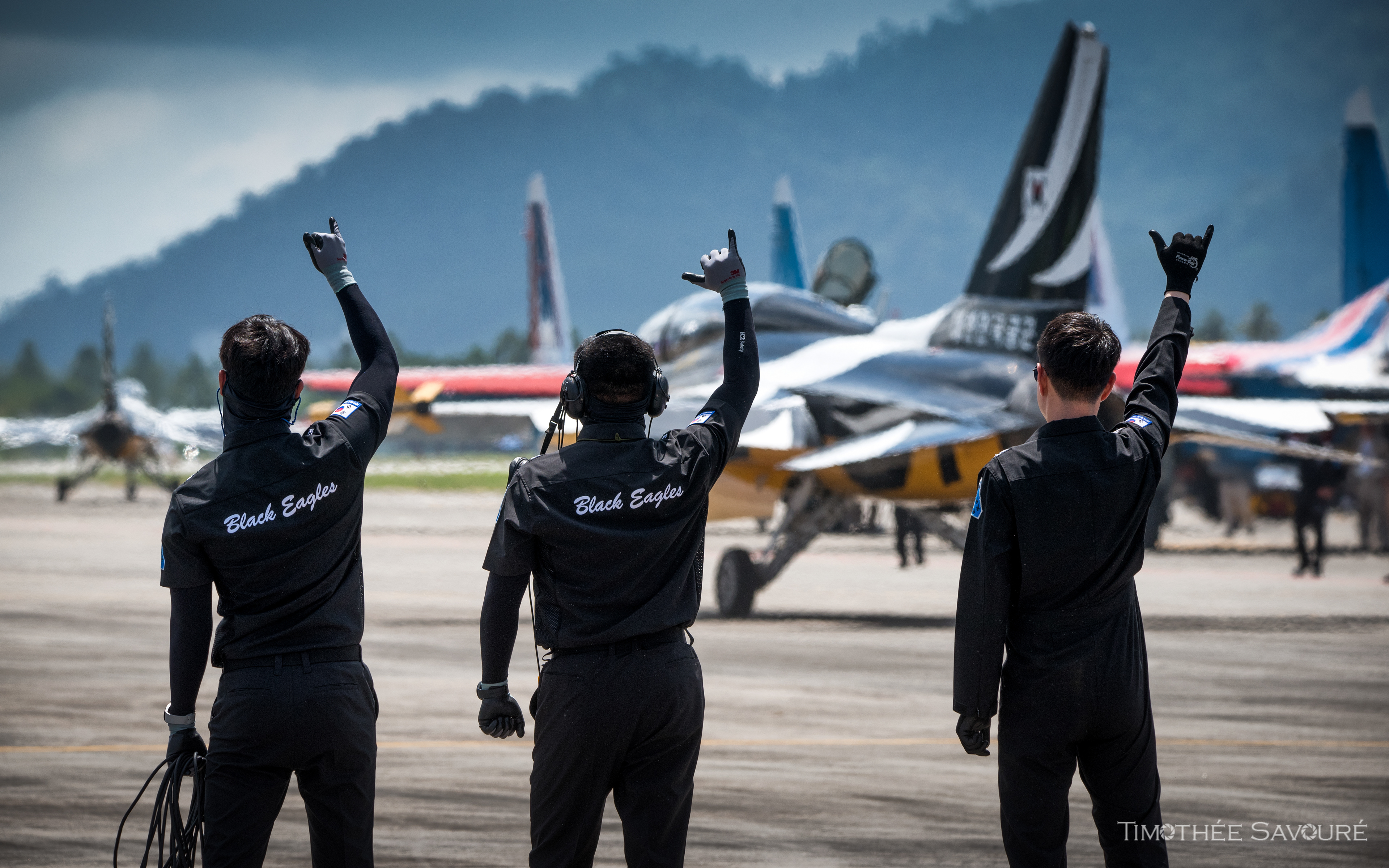 Republic of Korea Air Force - Black Eagles Demo Team