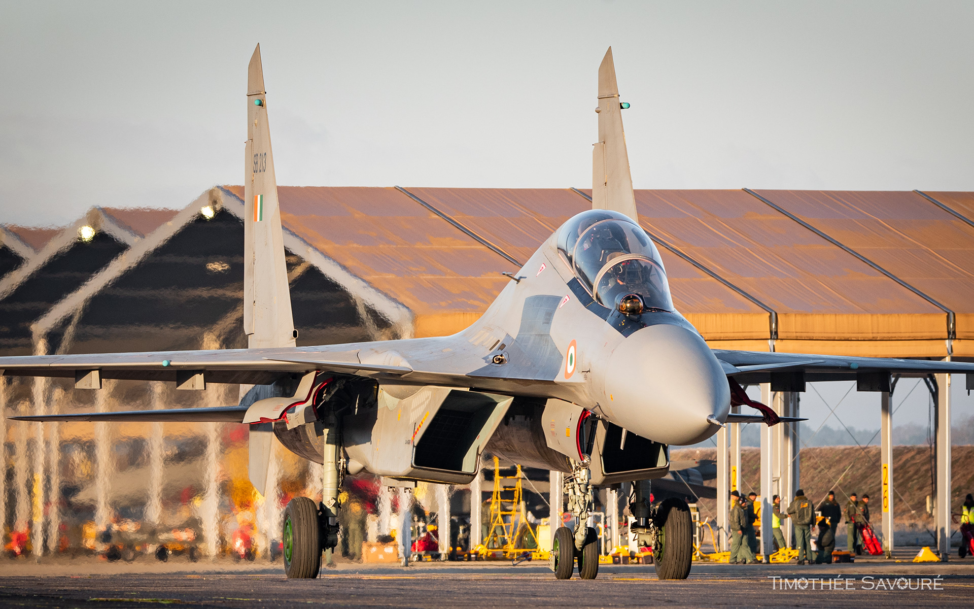 Indian Air Force Sukhoi Su-30MKI - BA118 Mont-de-Marsan - SB213